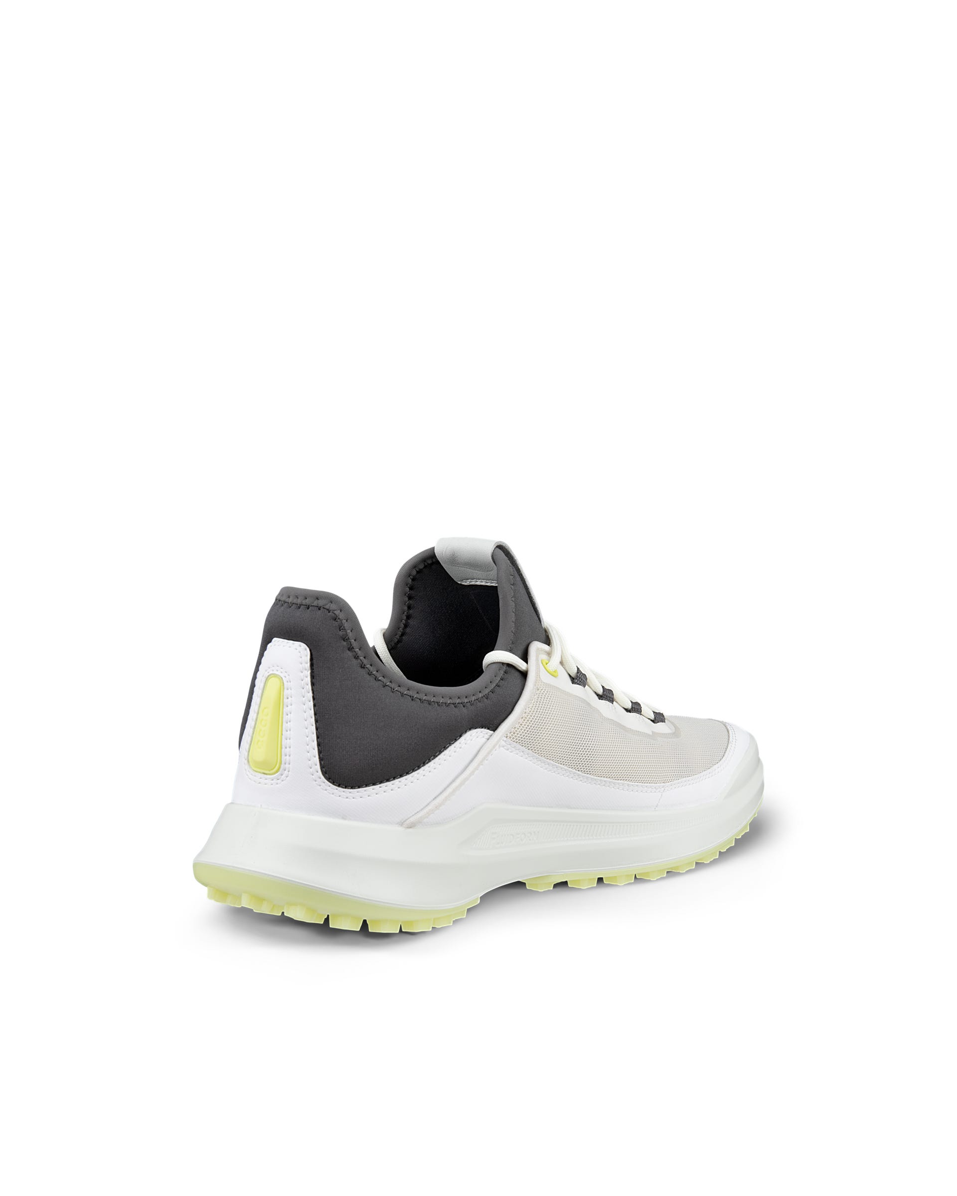 Men's ECCO® Golf Core Textile Golf Shoe - White - Back