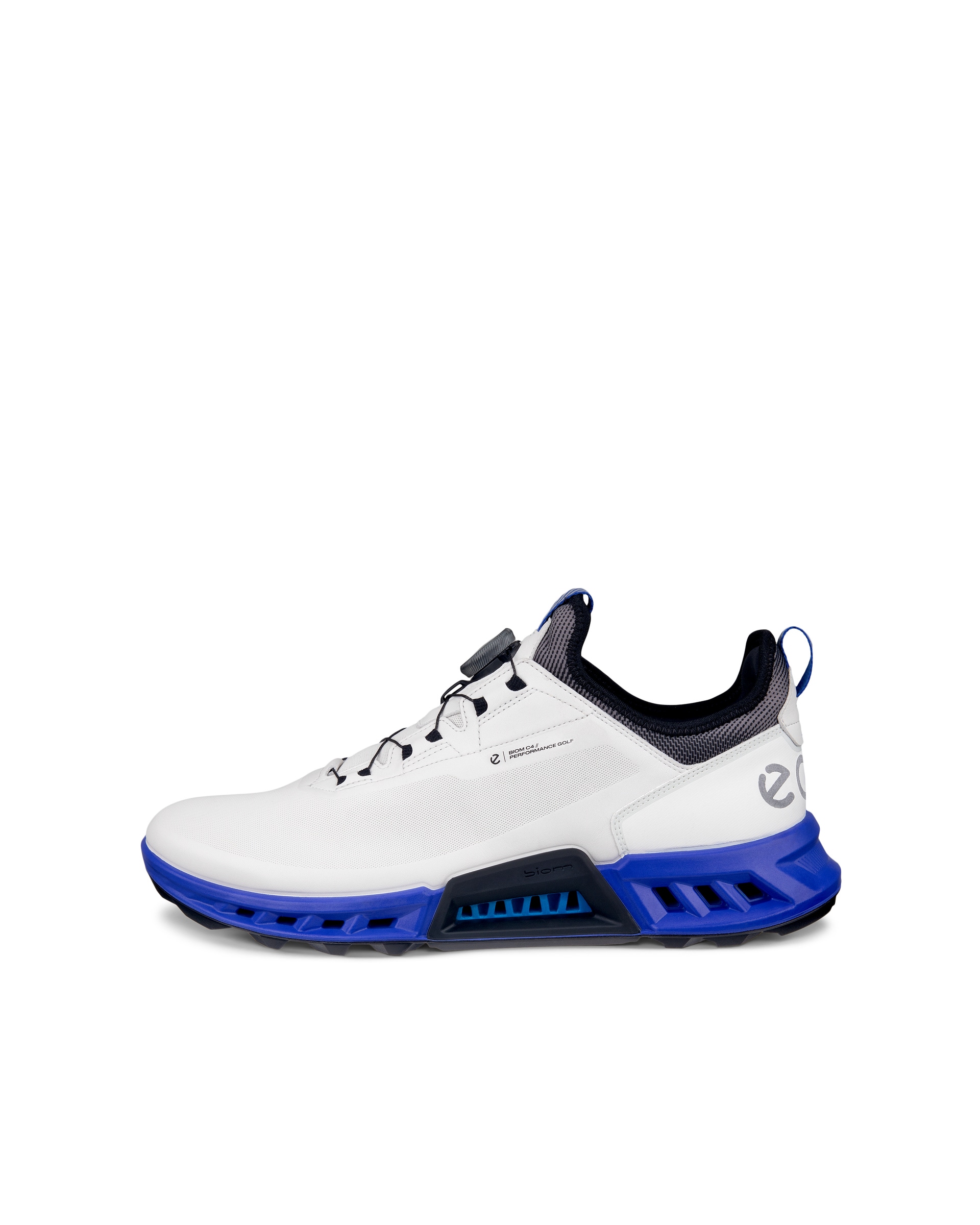 Zapatos golf de piel Gore-Tex ECCO® Golf BIOM C4 para hombre - Blanco - Outside