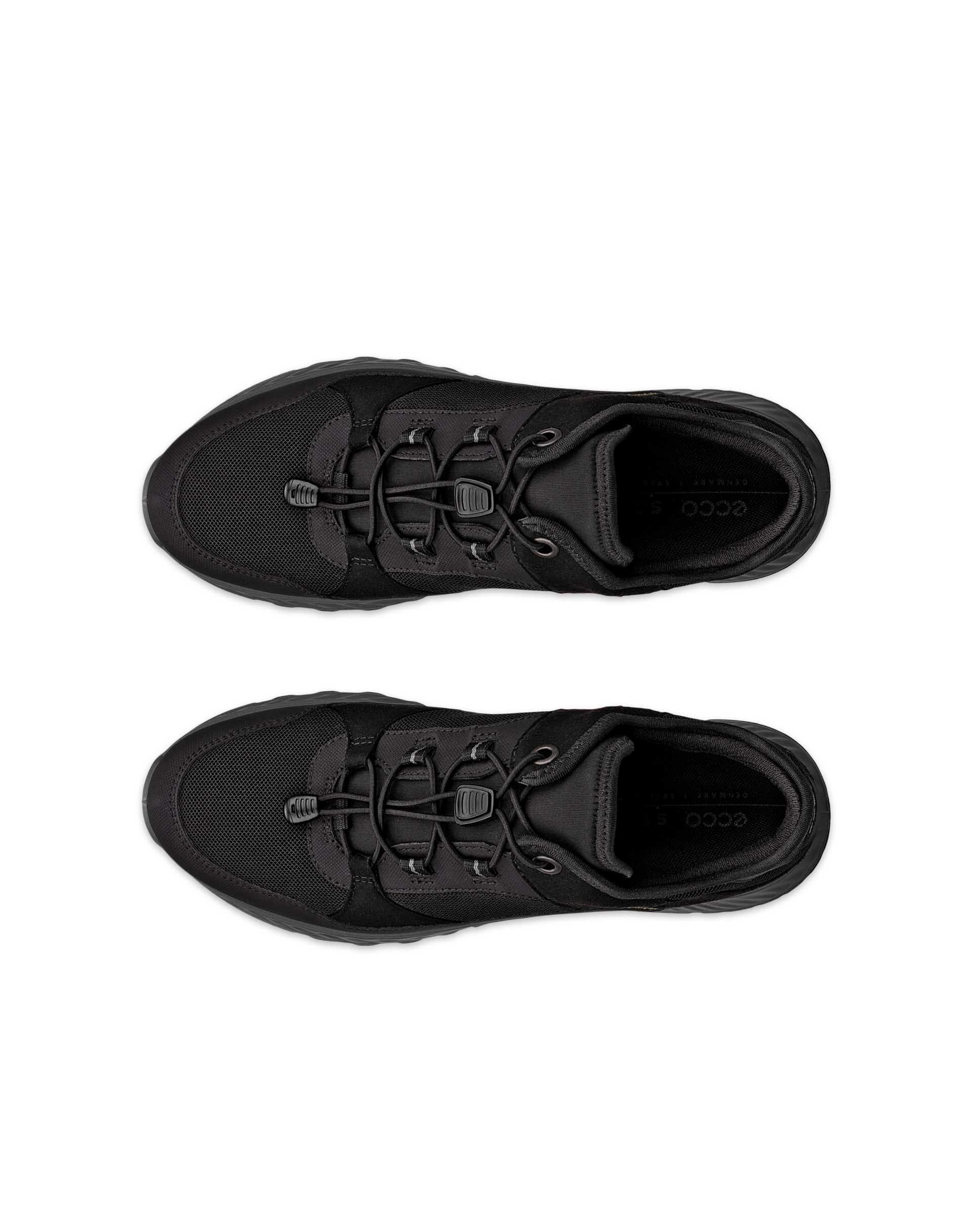ECCO® Exostride baskets de plein air en Gore-Tex pour femme - Noir - Top left pair