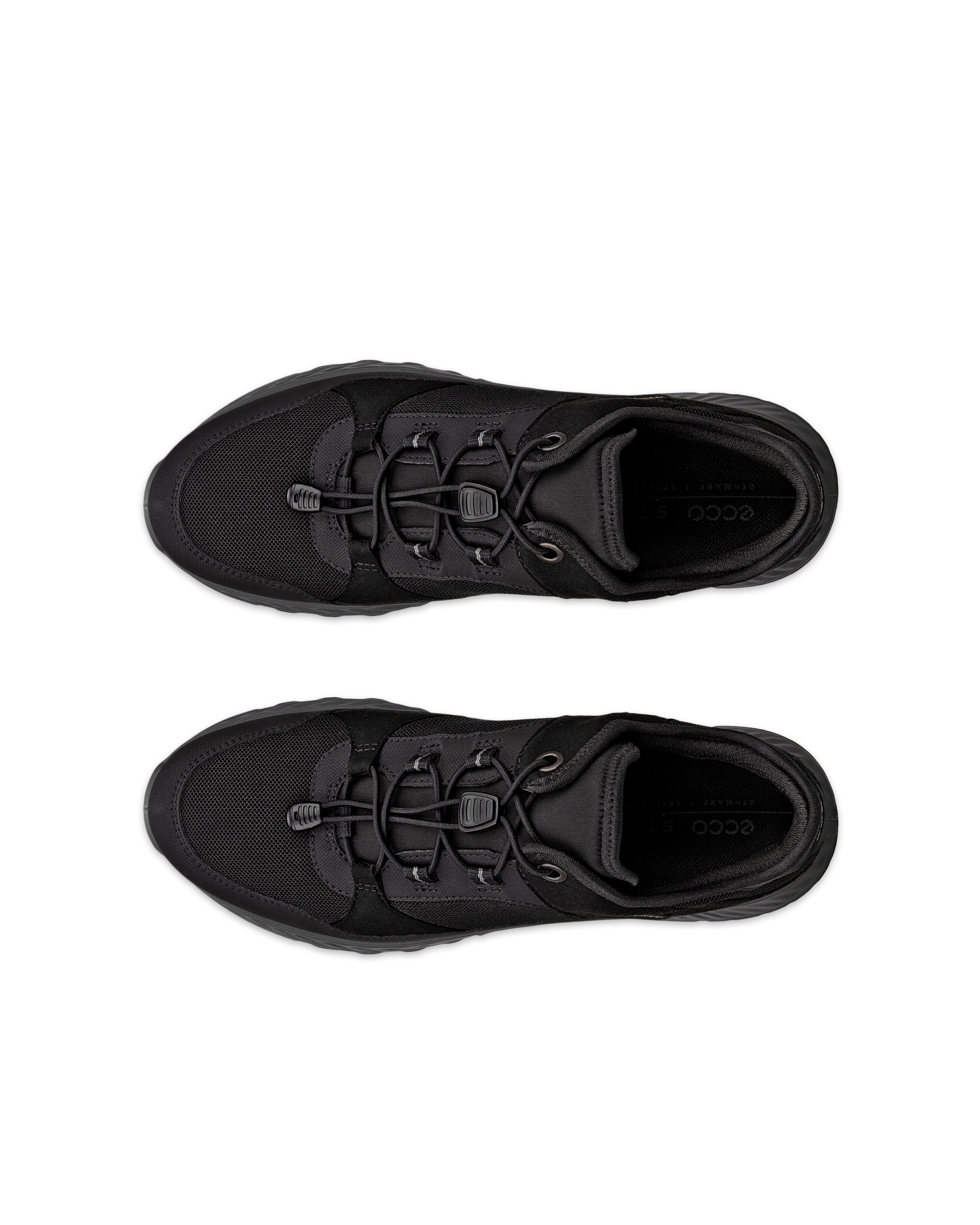 ECCO® Exostride baskets de plein air en Gore-Tex pour femme - Noir - Top left pair