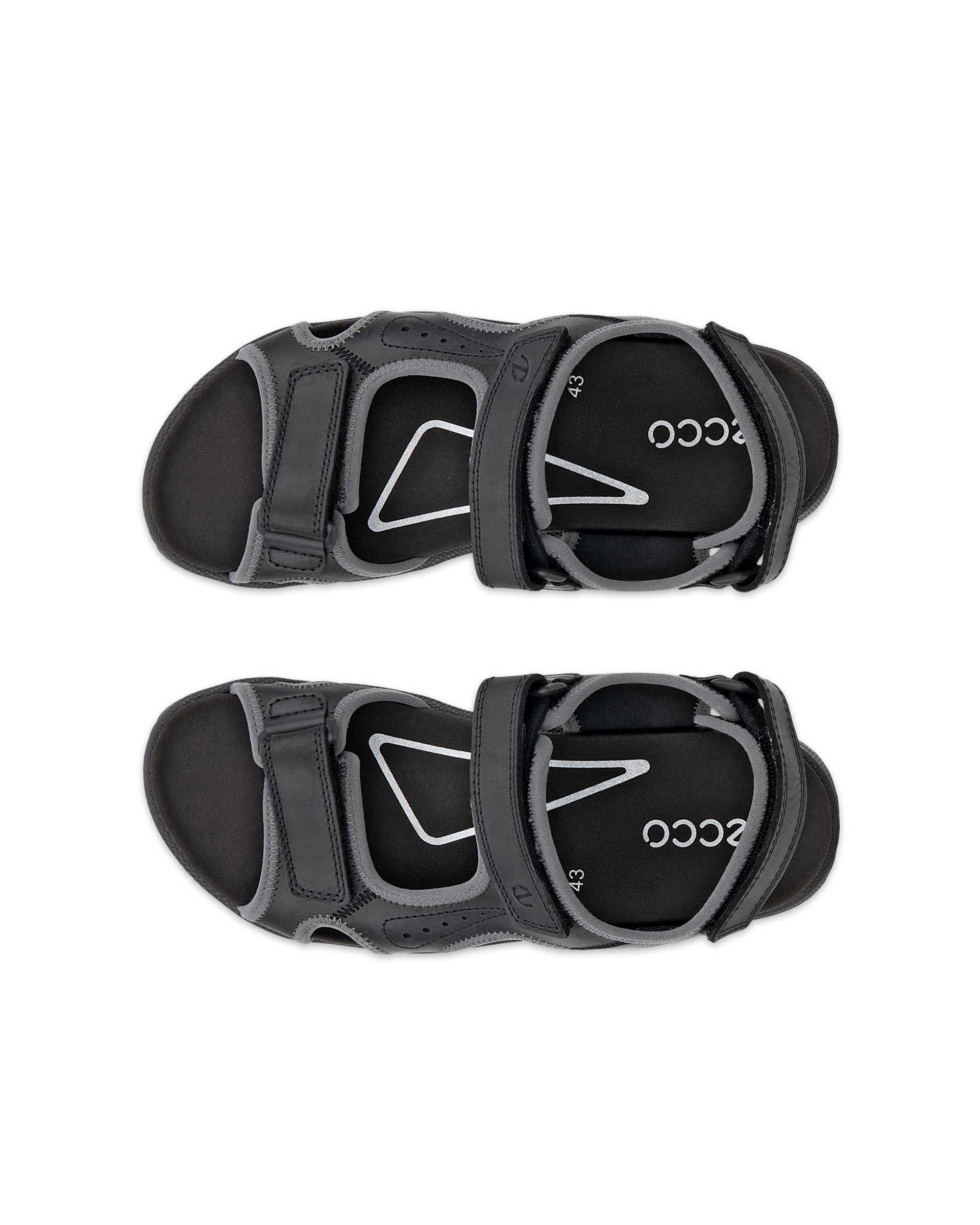 ECCO HIKE M SANDAL 3 STRAPS - Zwart - Top left pair