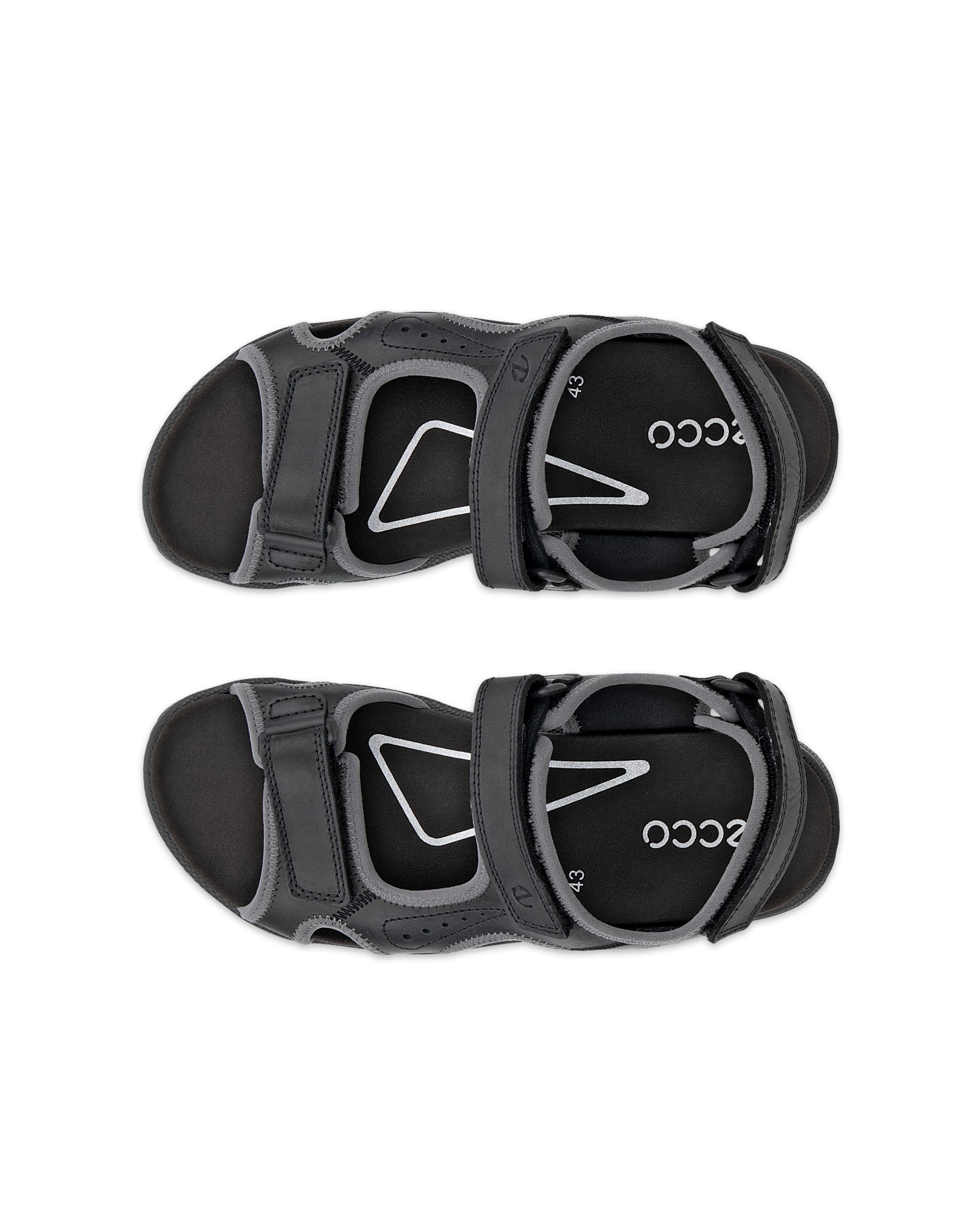 ECCO HIKE M SANDAL 3 STRAPS - Zwart - Top left pair