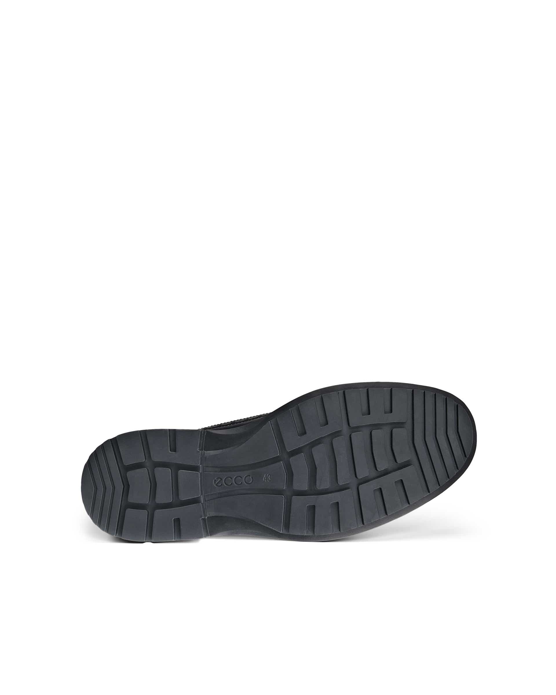 ECCO Metropole Oslo メンズ レザーブローグシューズ - ブラック - Sole