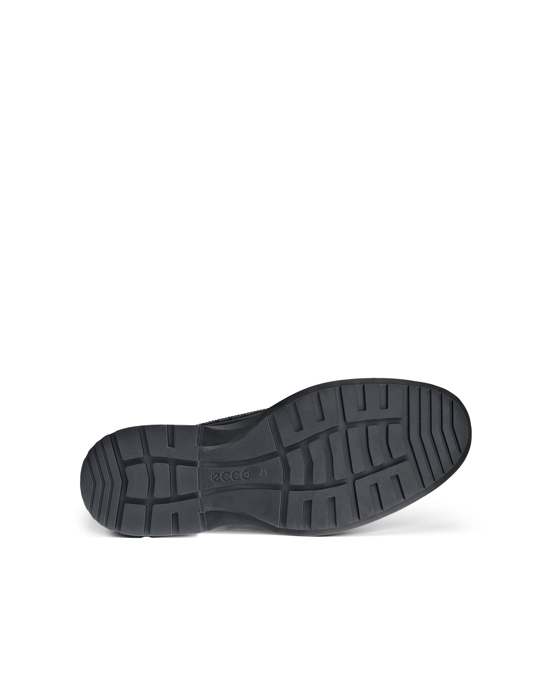 ECCO Metropole Oslo メンズ レザーブローグシューズ - ブラック - Sole