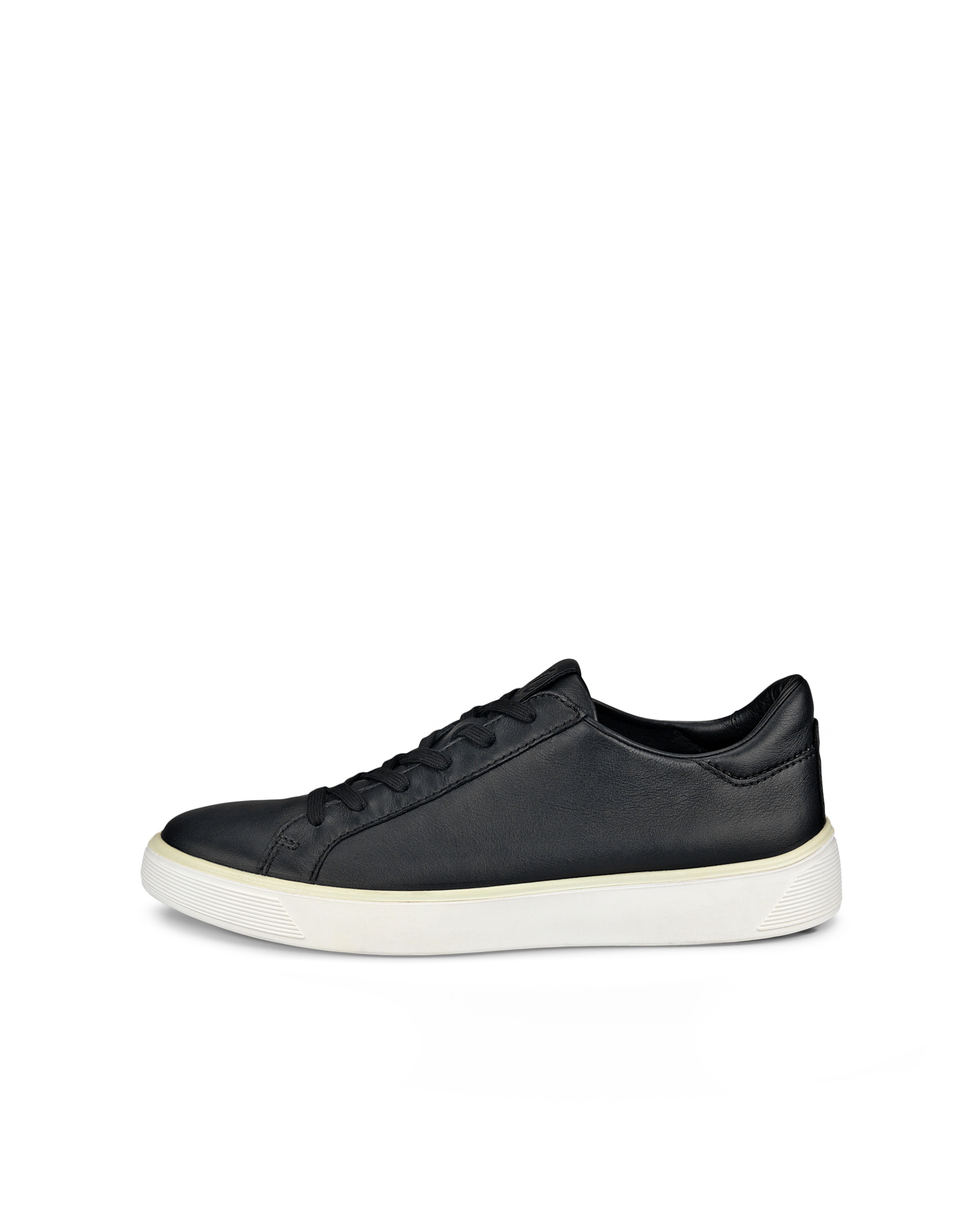 ECCO STREET TRAY MEN'S SPORTS CLASSIC SNEAKER - Black - Outside