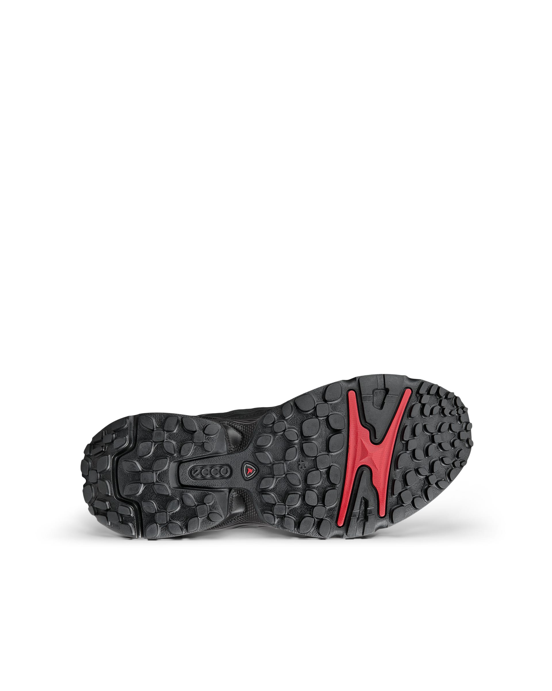Men's ECCO® RECEPTOR XP Textile Gore-Tex Outdoor Trainer - Black - Outside