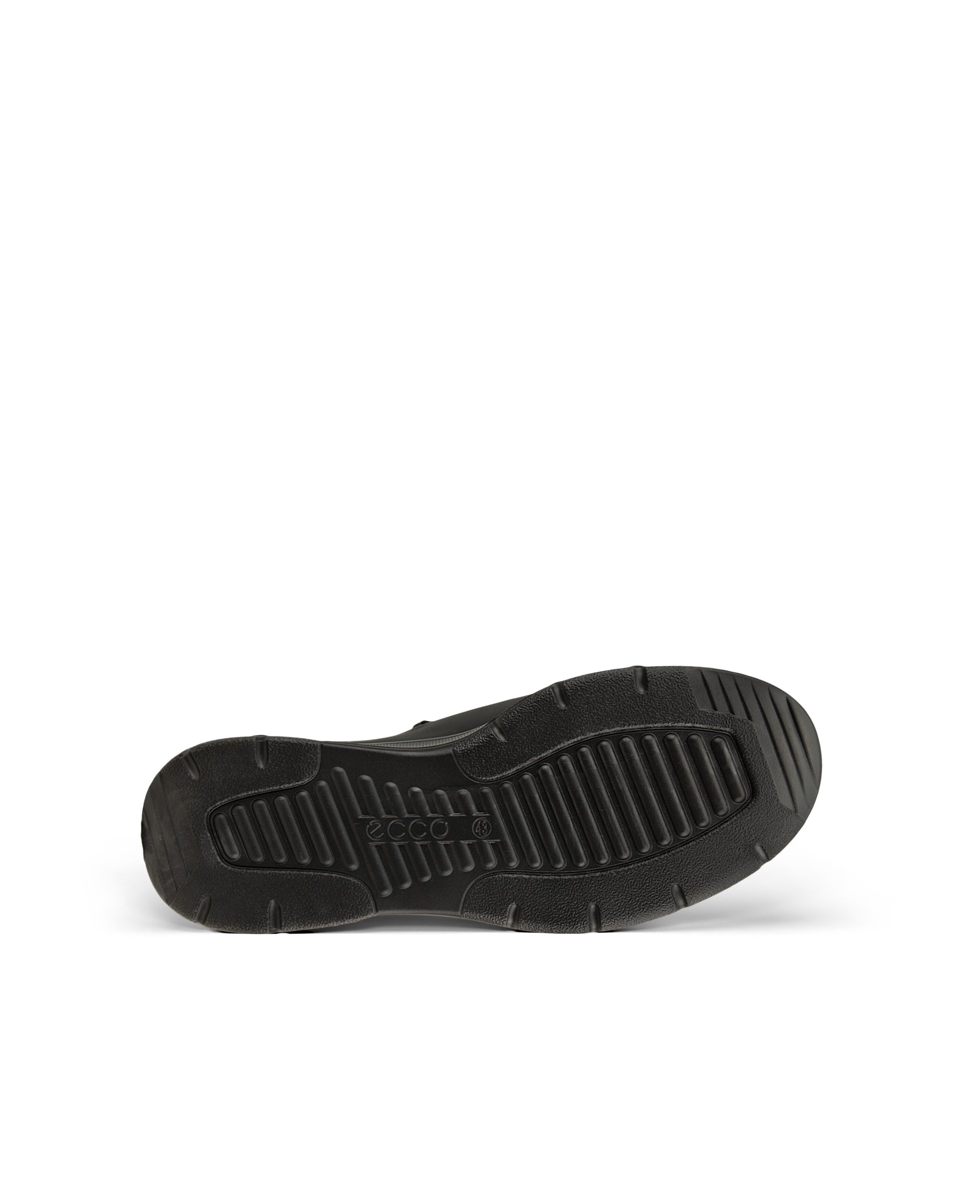 Moški slip-on čevlji iz nubuk usnja ECCO® Irving - Črna - Sole