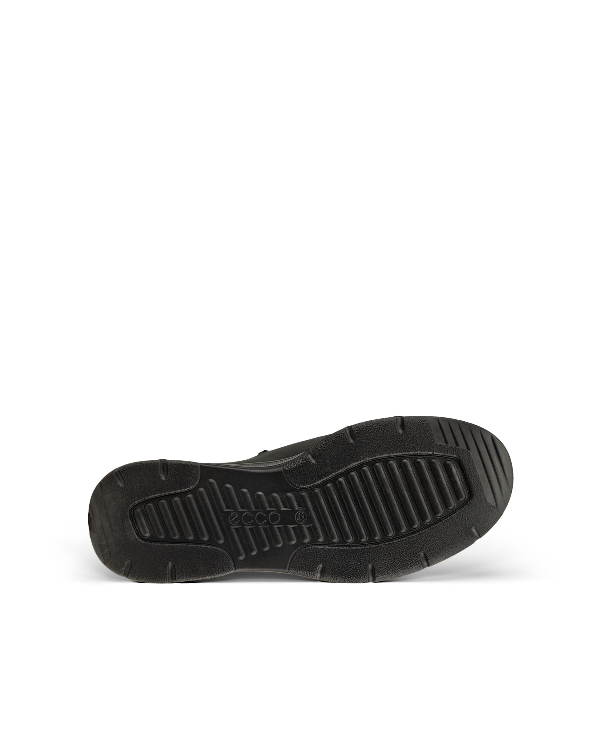 ECCO® Irving chaussures sans lacet en nubuck pour homme - Noir - Sole