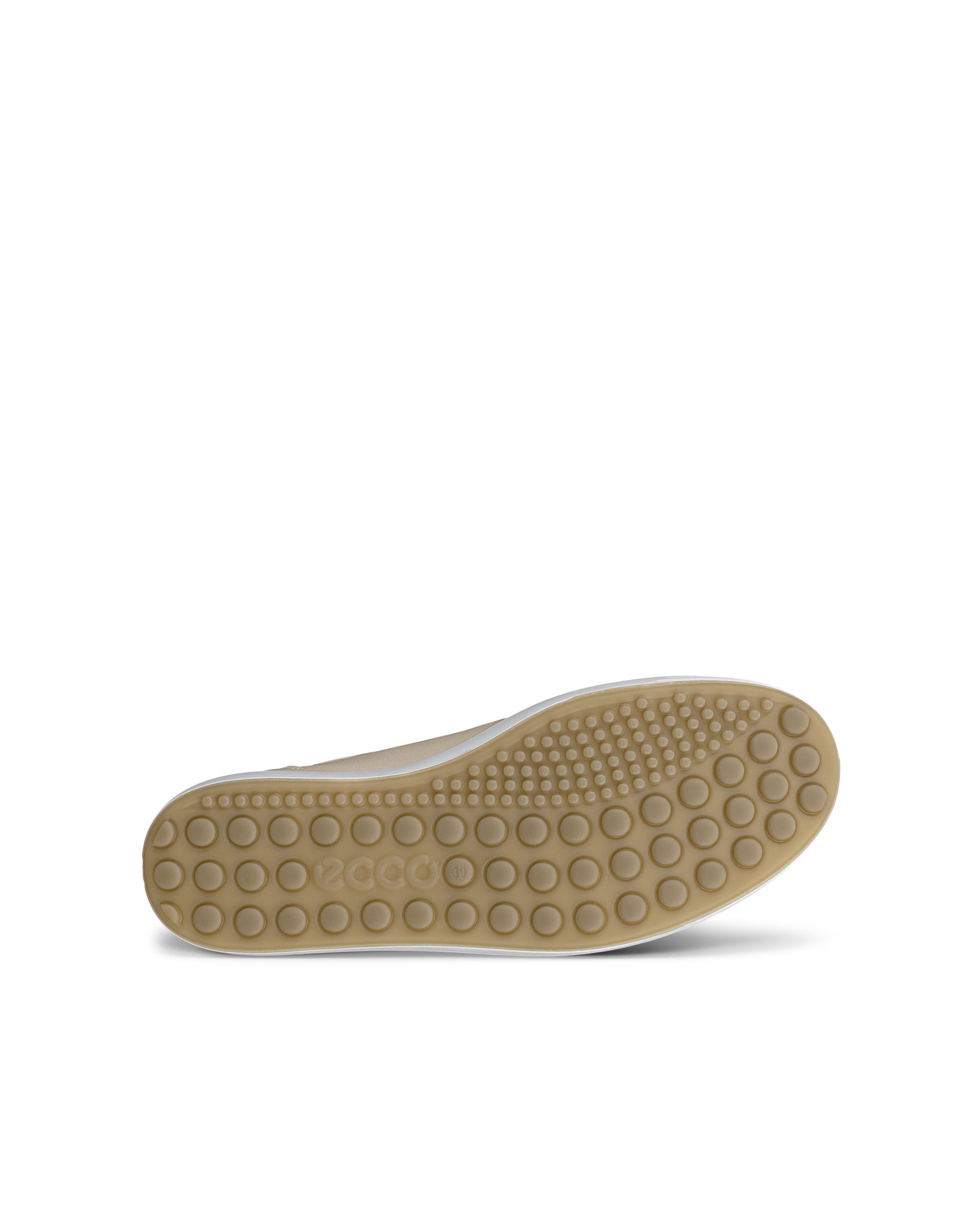 ECCO® Soft 7 baskets en cuir pour femme - Doré - Sole