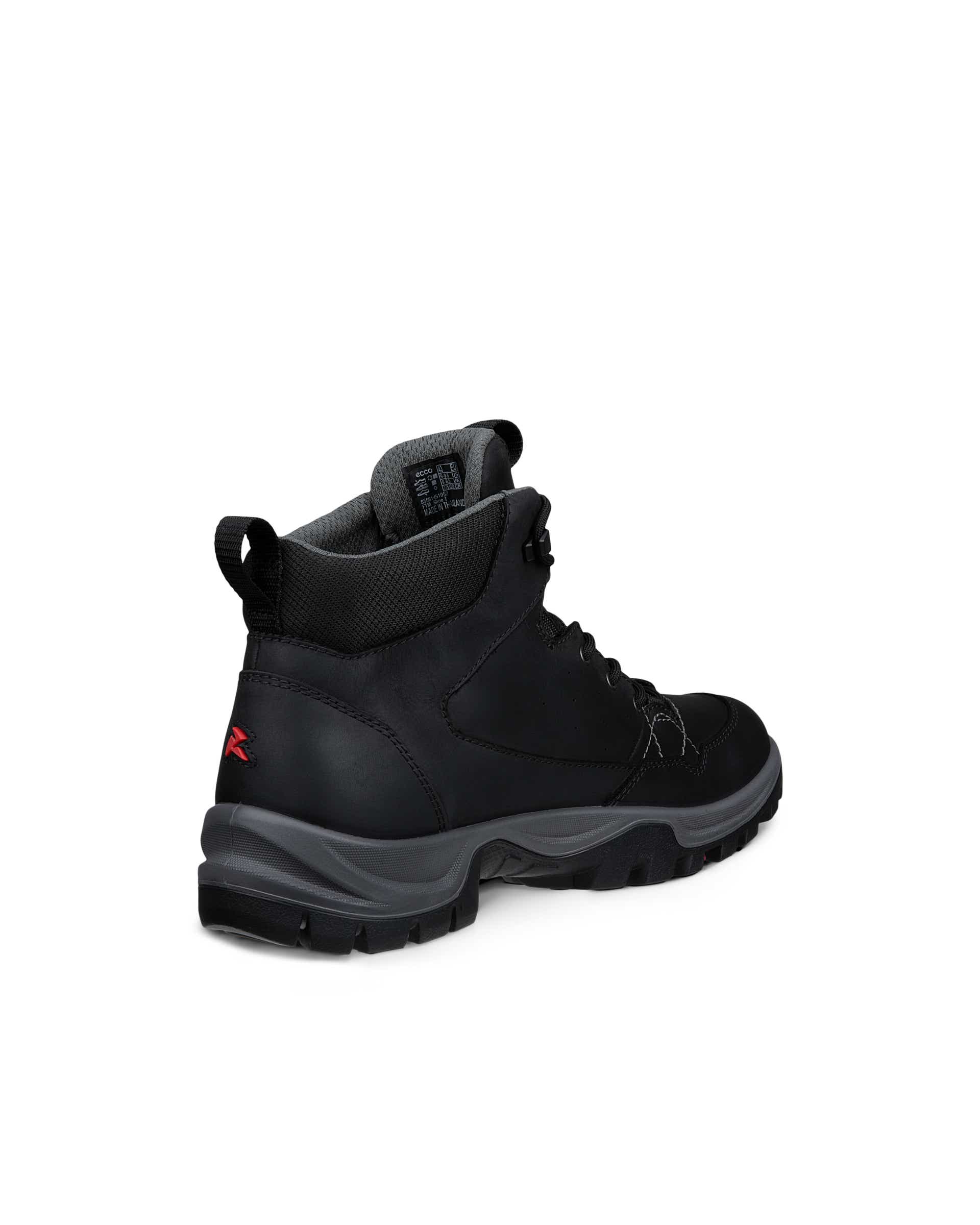 ECCO® RECEPTOR TREKK Herren Wasserdichte Wanderschuh aus Nubukleder - Schwarz - Back
