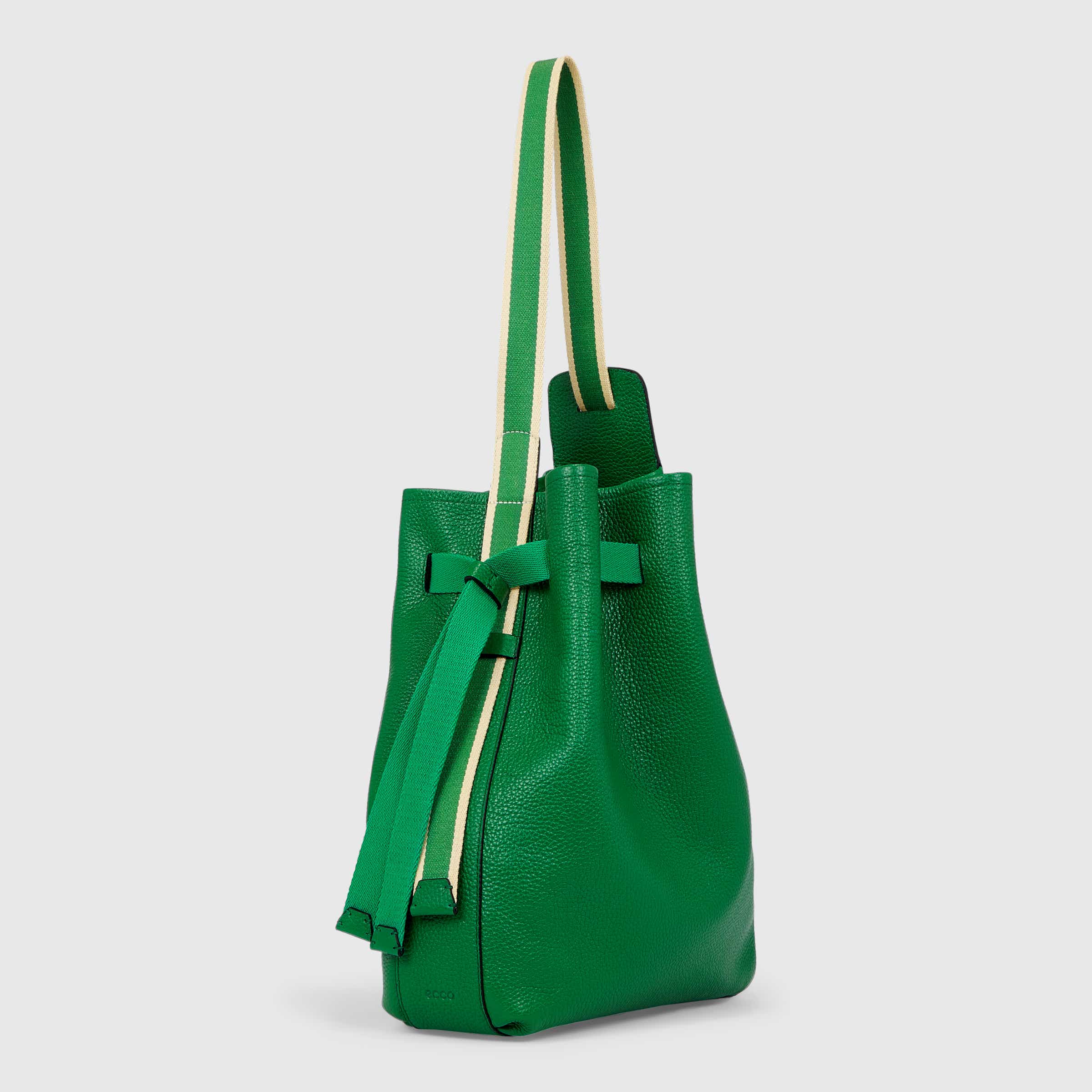 ECCO® Sail Leather Compact Shoulder Bag - Green - Main