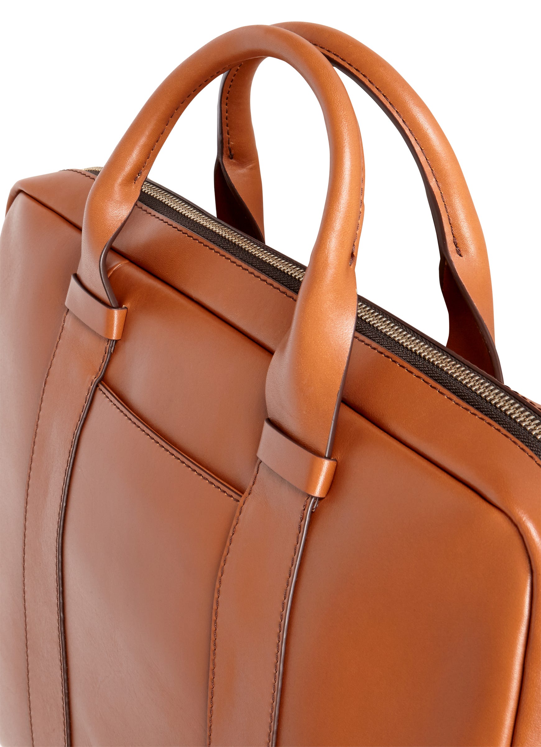 ECCO Lars Men's Laptop Bag - Brown - Detail-1