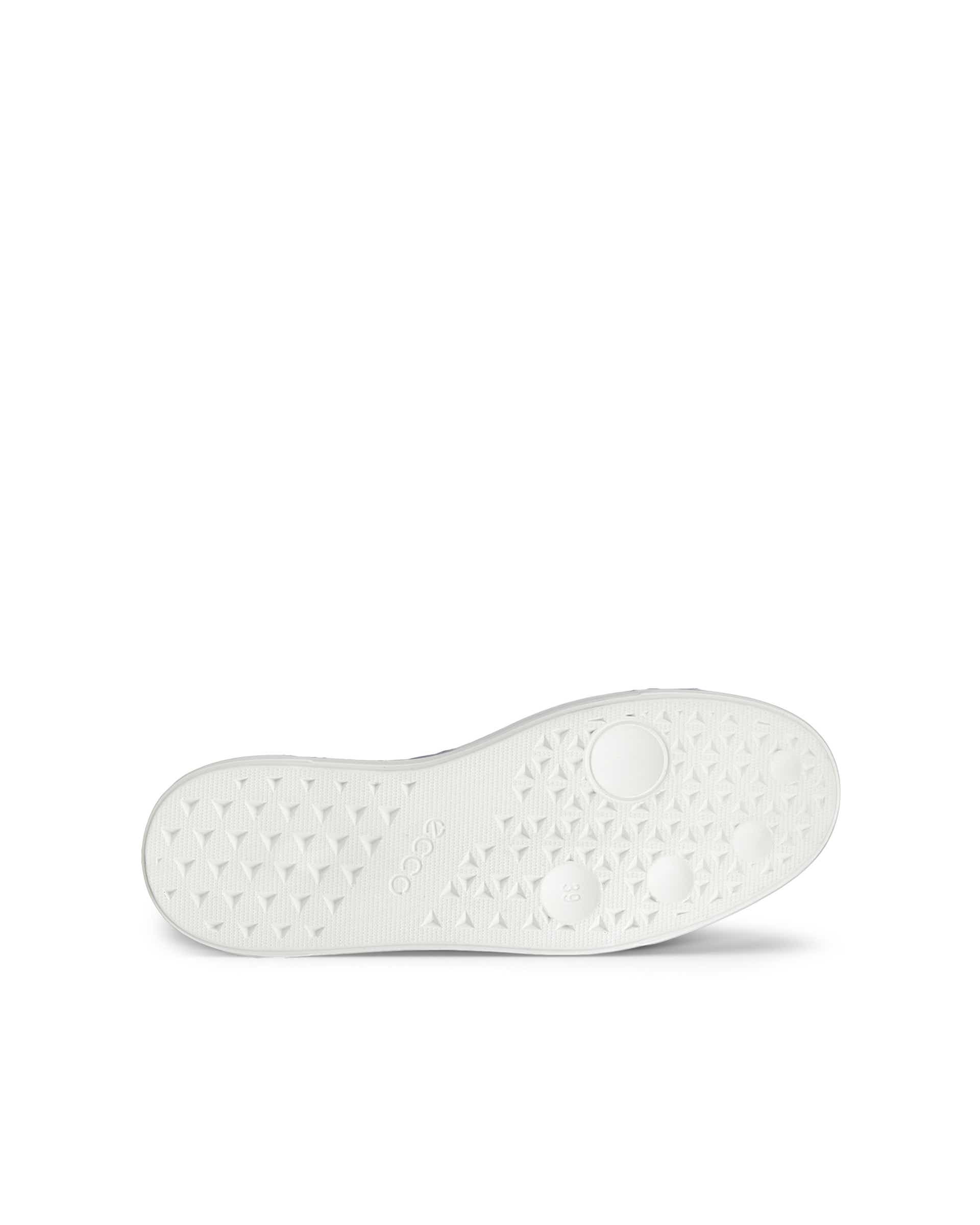 ECCO Street Platform ウィメンズ レザースニーカー - ブルー - Sole