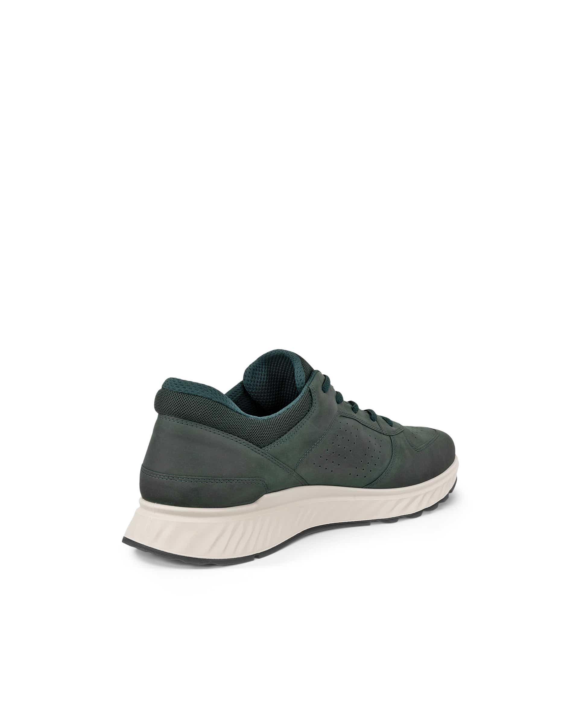 ECCO® EXOSTRIDE Herren Outdoor-Schuh aus Nubukleder - Grün - Back