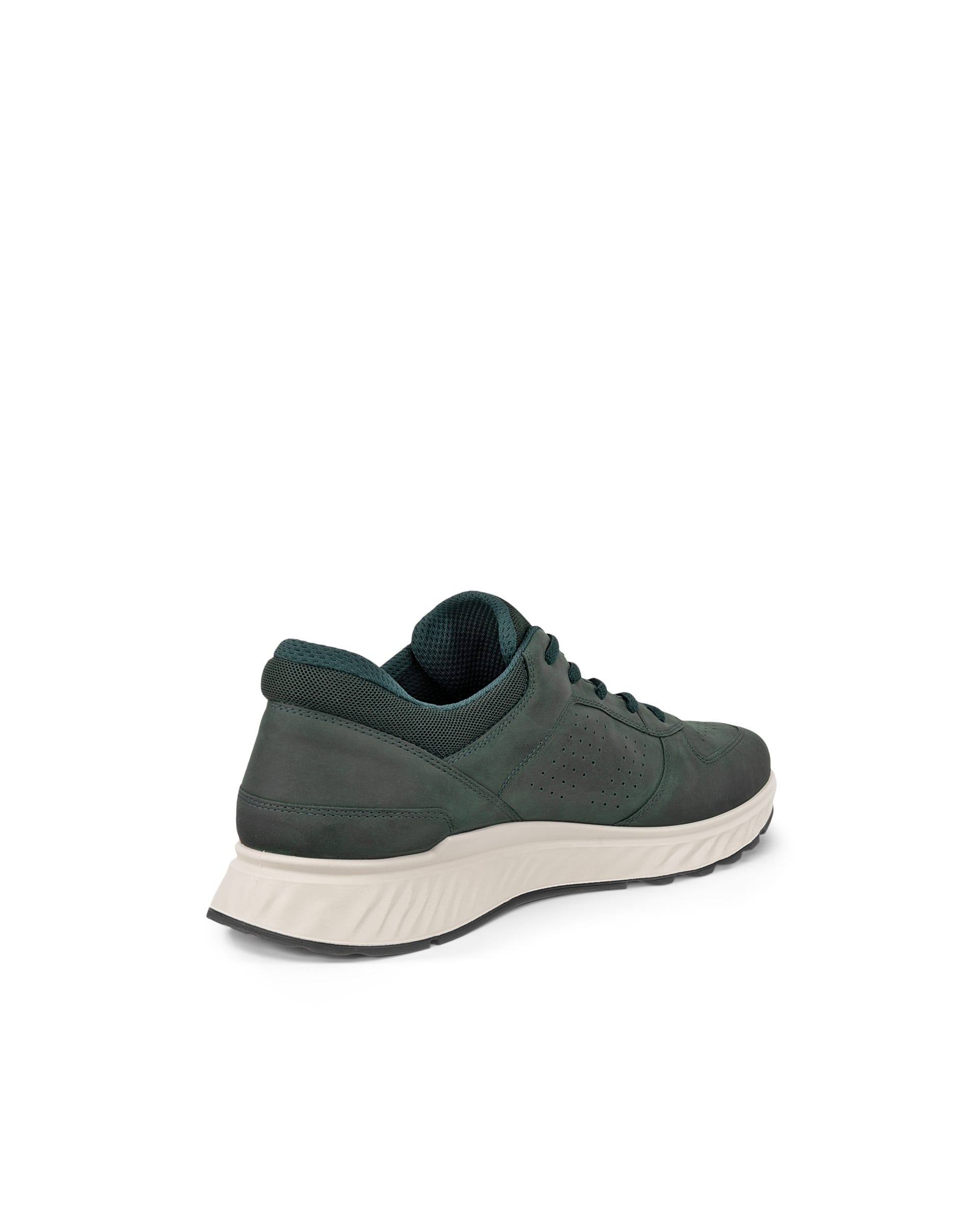 Pánska nubuková outdoorová obuv ECCO® EXOSTRIDE - Zelená - Back