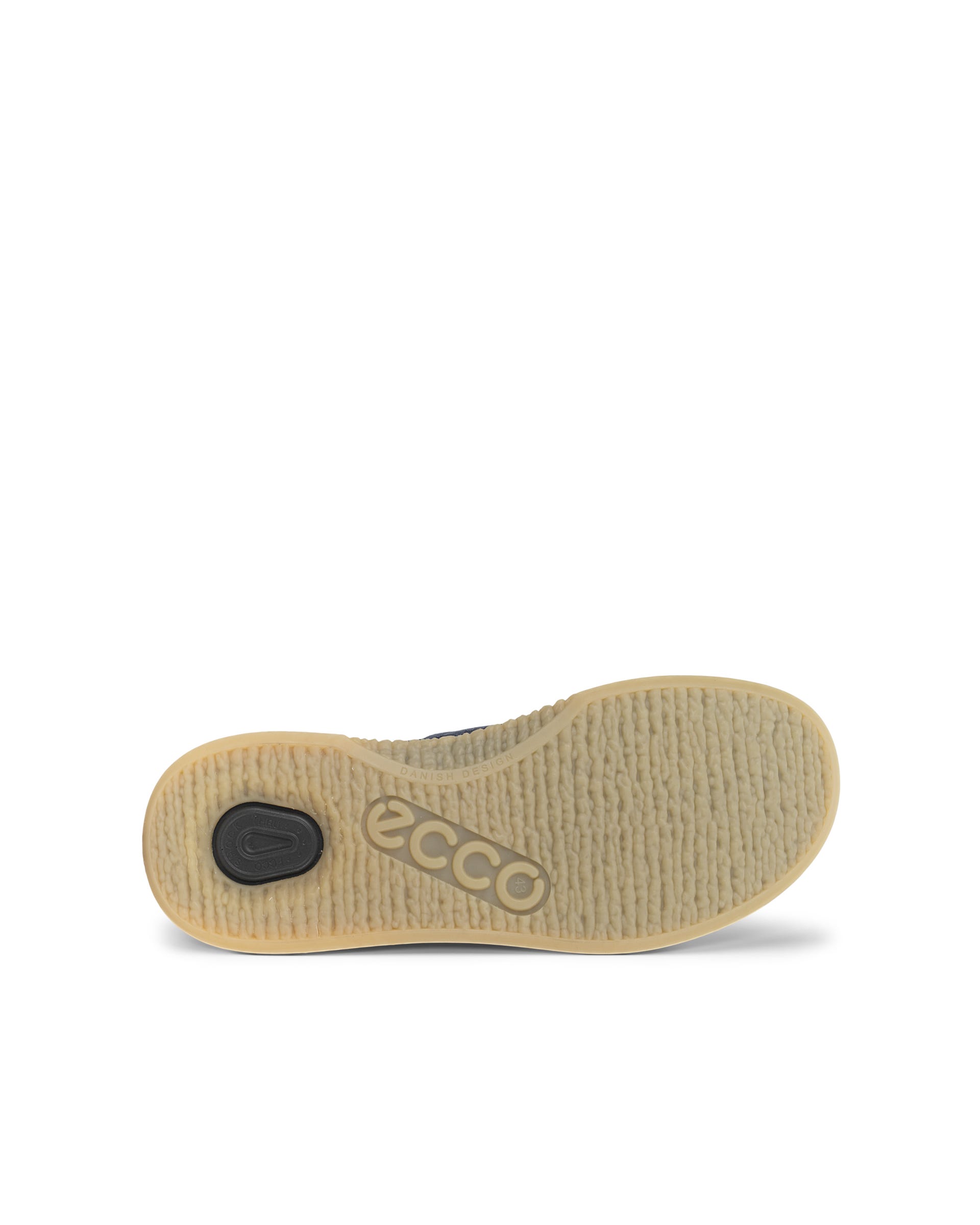 ECCO® WALKER 3.0 férfi mokaszin orrú velúr cipő - Kék - Outside
