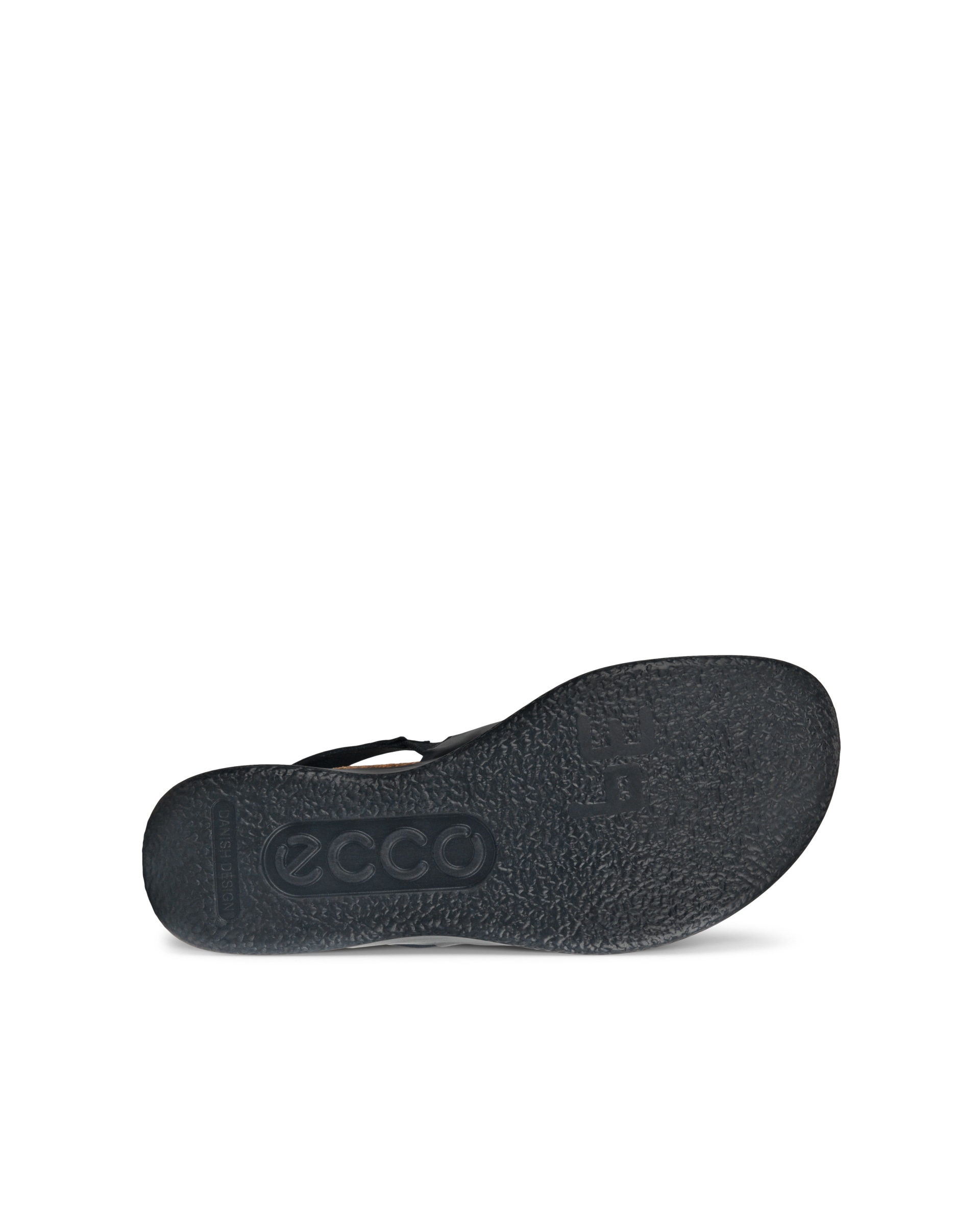 Dámské kožené sandály na korkovém klínku ECCO® Flowt Wedge Cork - Černá - Sole