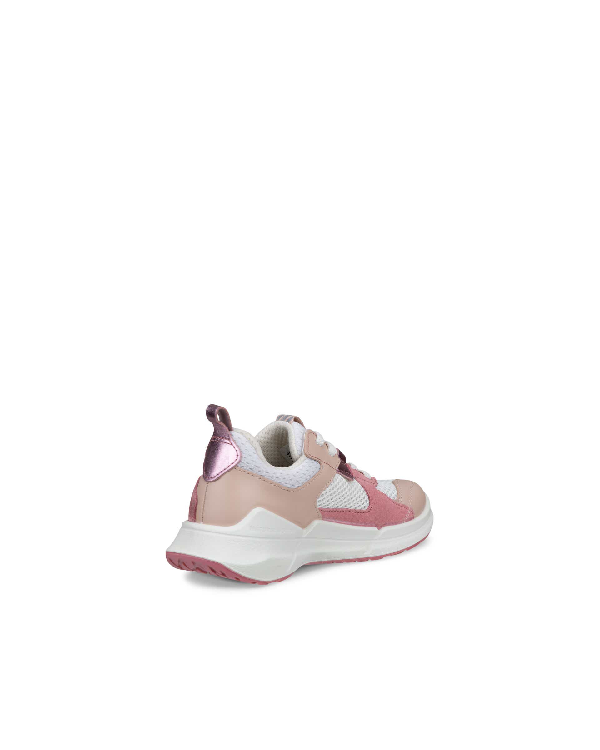 ECCO® Street Lite baskets en cuir pour femme - Rose - Back