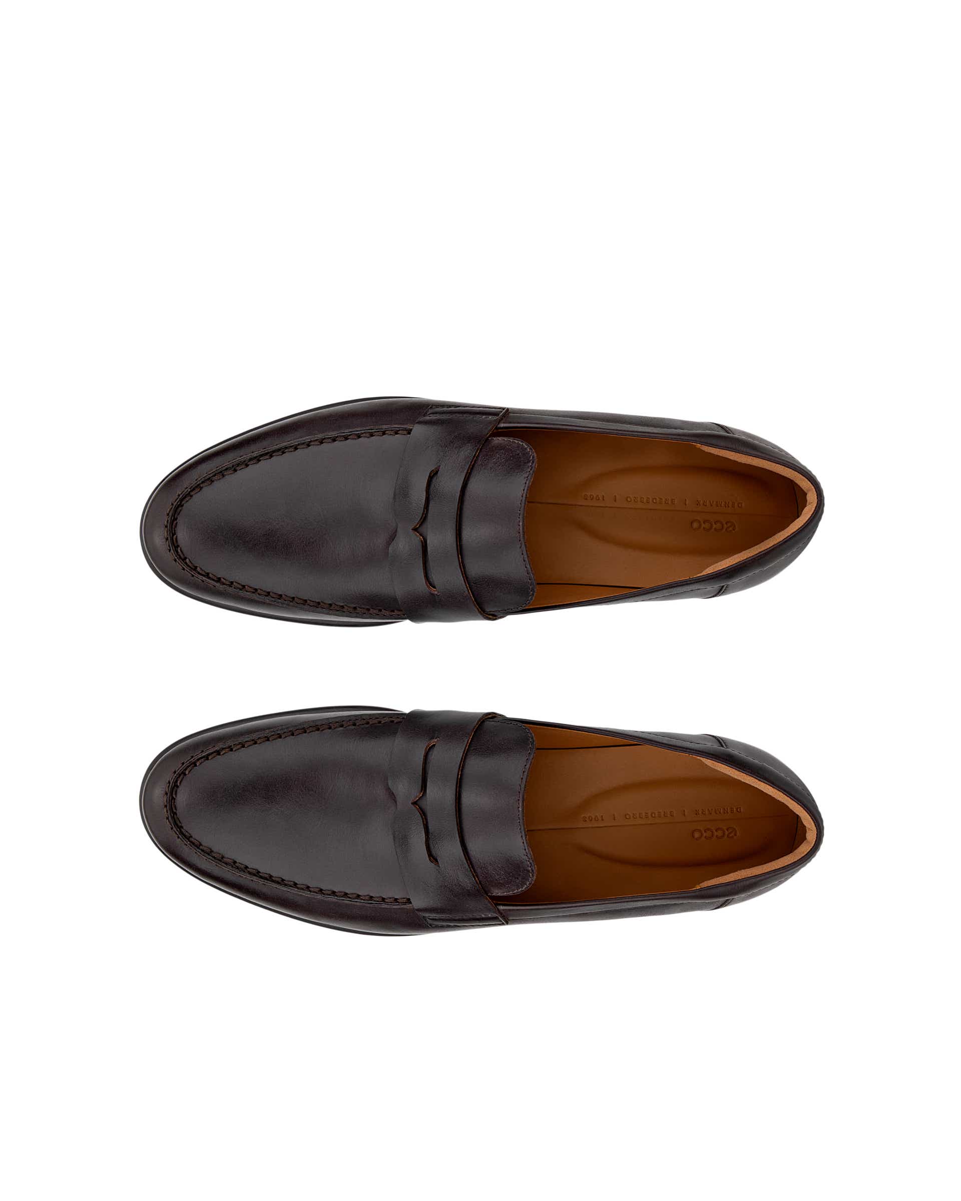 ECCO® METROPOLE VERONA mokkasiner i læder til herrer - Brun - Top left pair