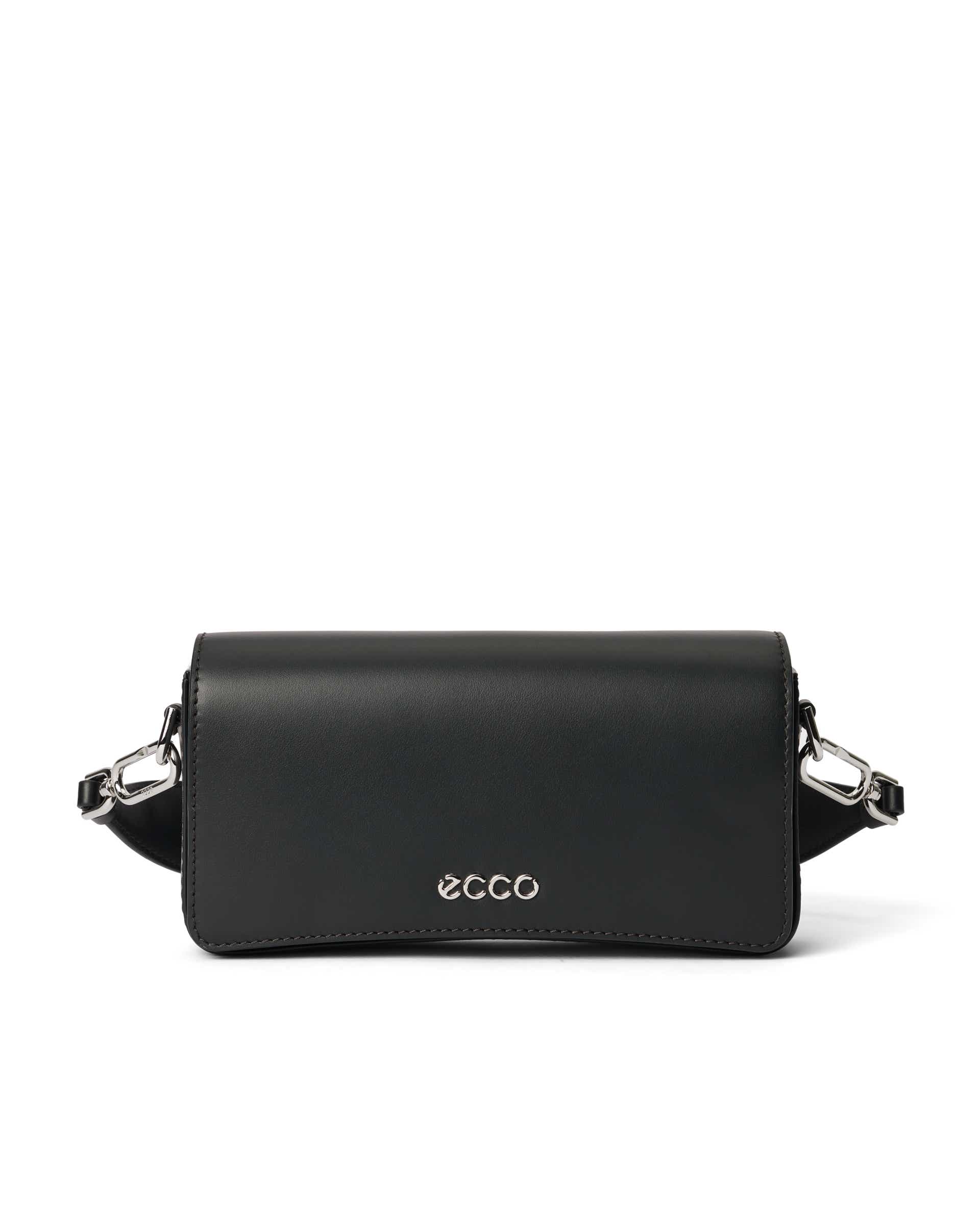 ECCO Pinch Small E Wave Studded レザーショルダーバッグ - ブラック - Main