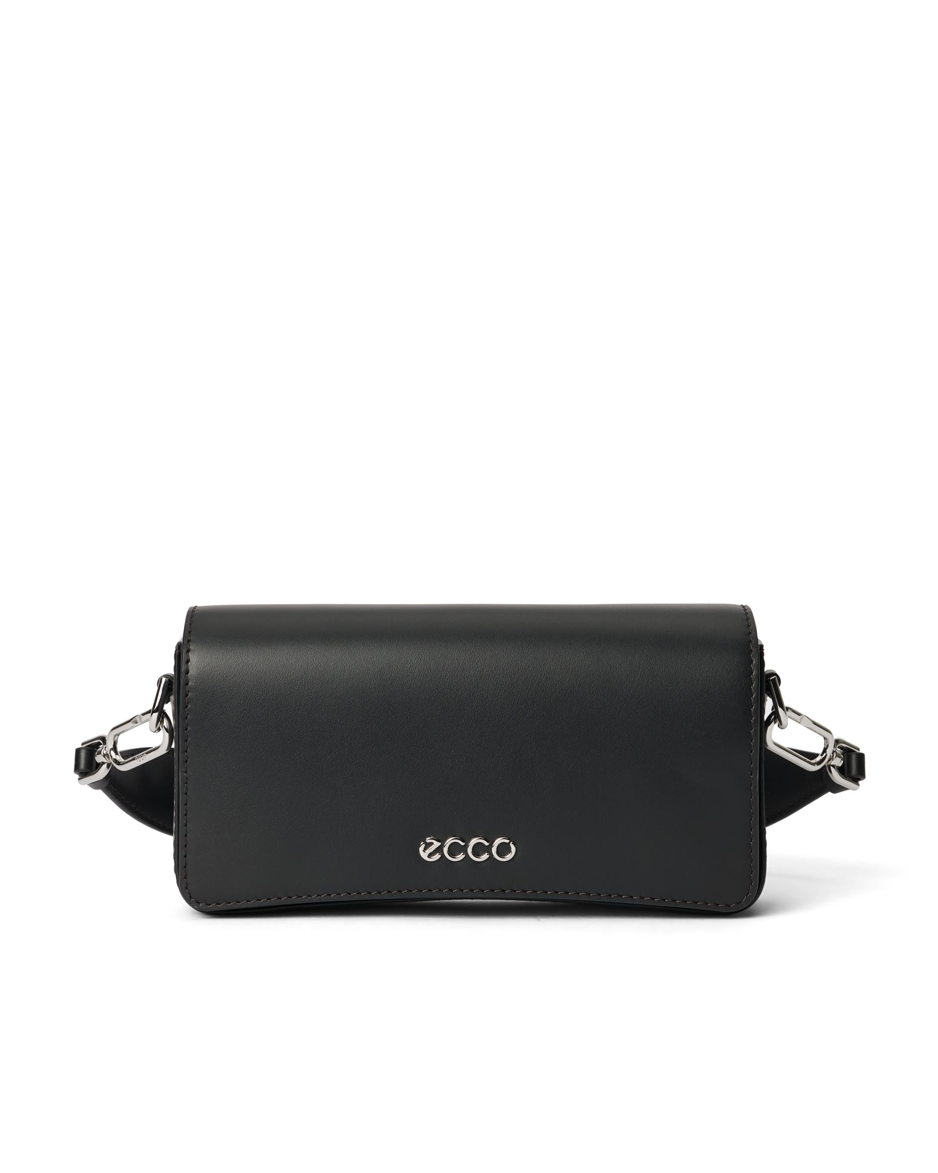 ECCO Pinch Small E Wave Studded レザーショルダーバッグ - ブラック - Main