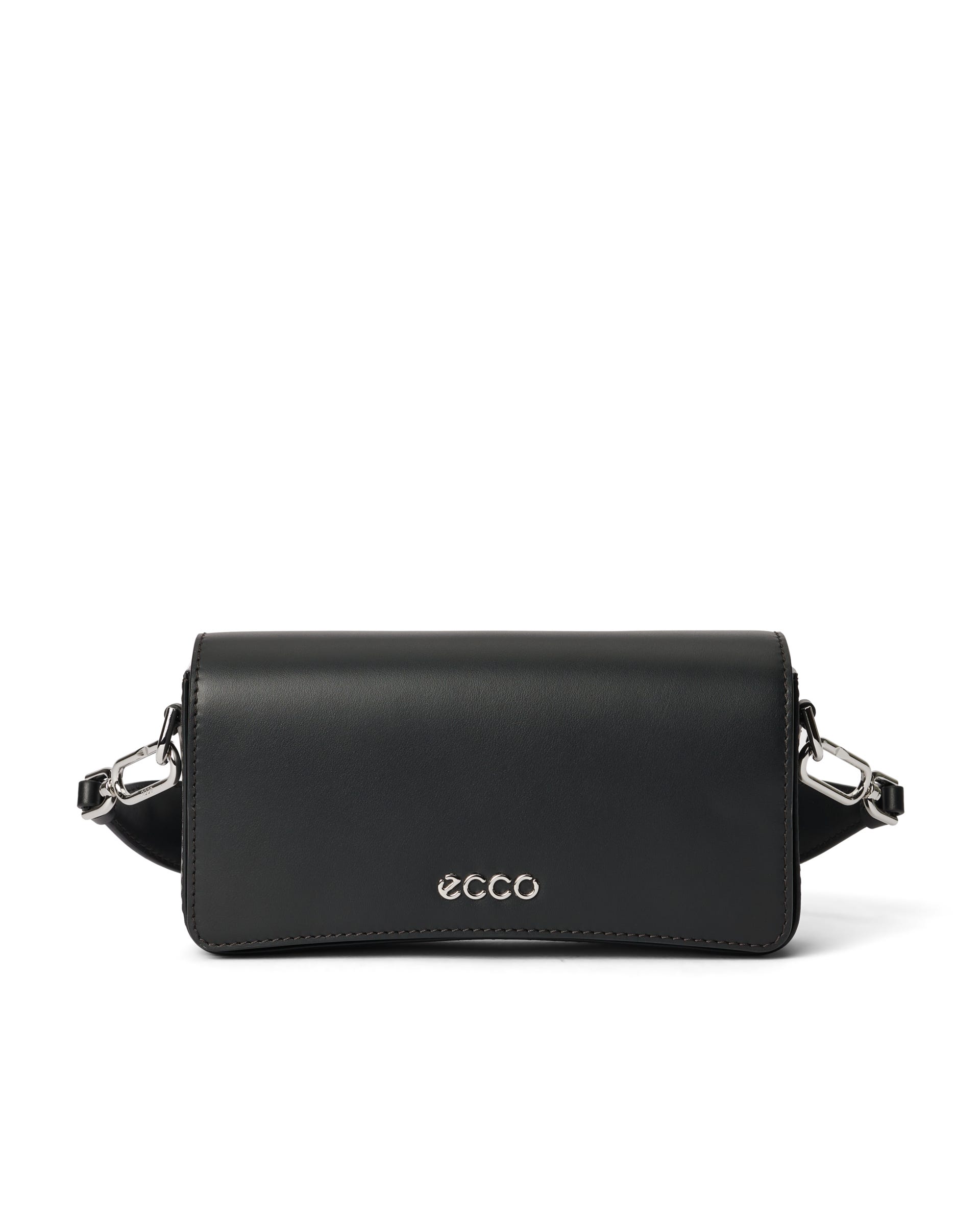 ECCO Pinch Small E Wave Studded レザーショルダーバッグ - ブラック - Main