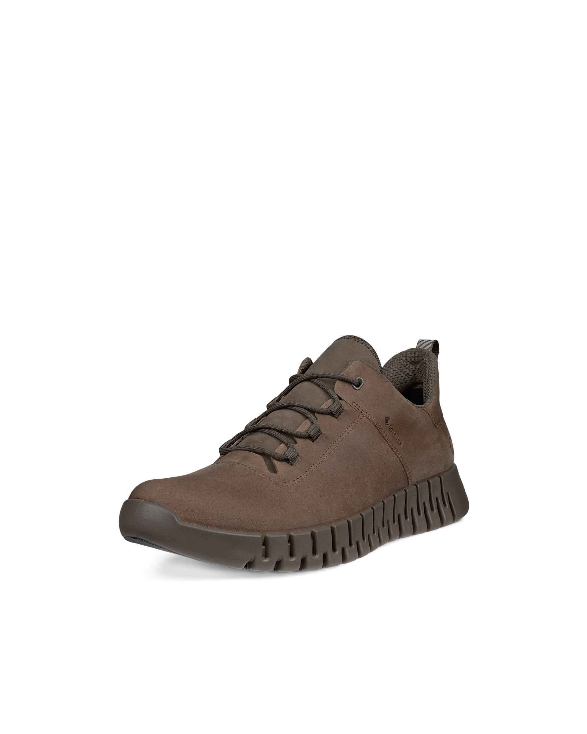 ECCO® GRUUV muške tenisice od nubuka Gore-Tex - Smeđa - Main