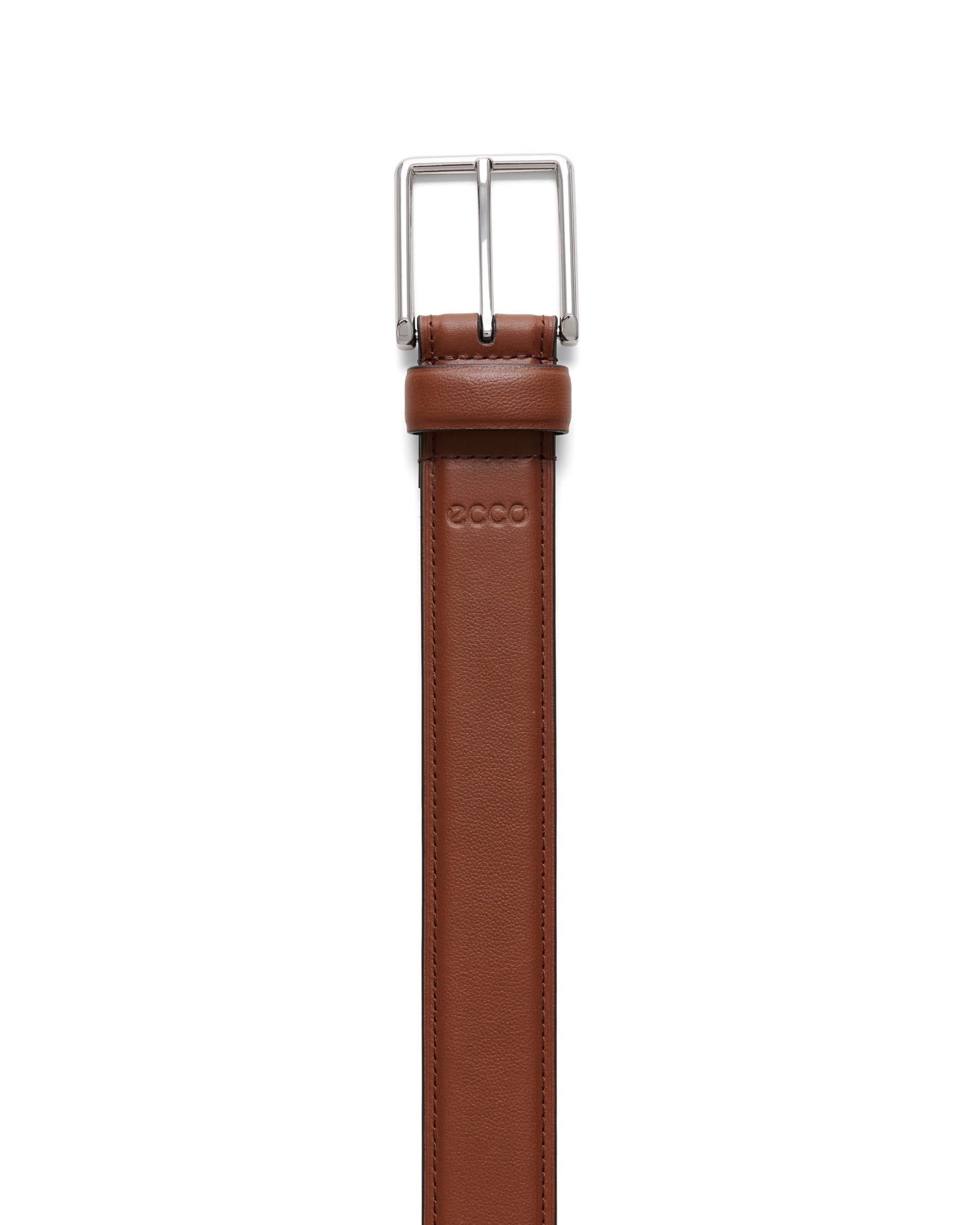 ECCO® ESSENTIAL heren leren riem - Bruin - Main