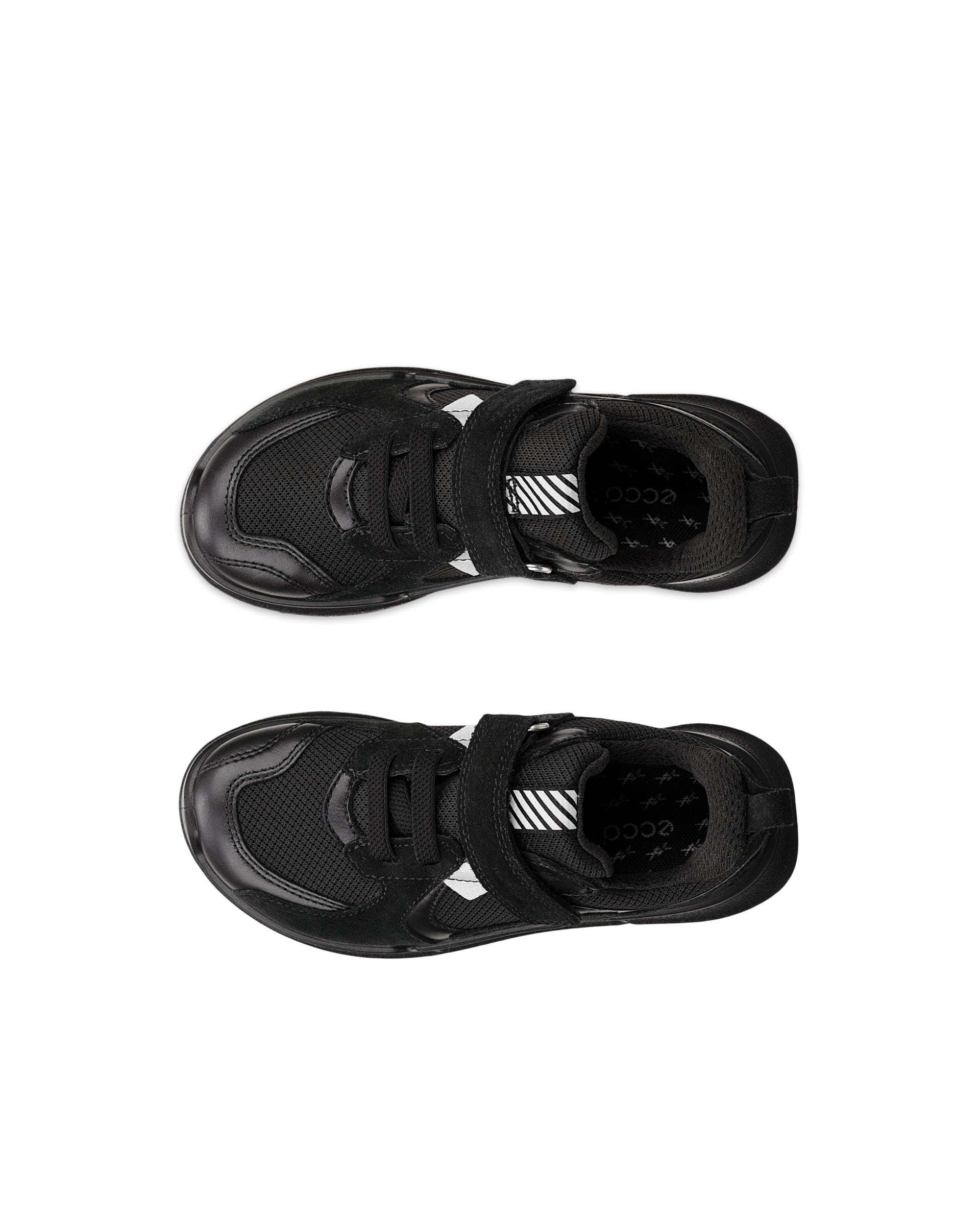 ECCO® BIOM 2.2 outdoor sneakers i læder til børn - Sort - Top left pair