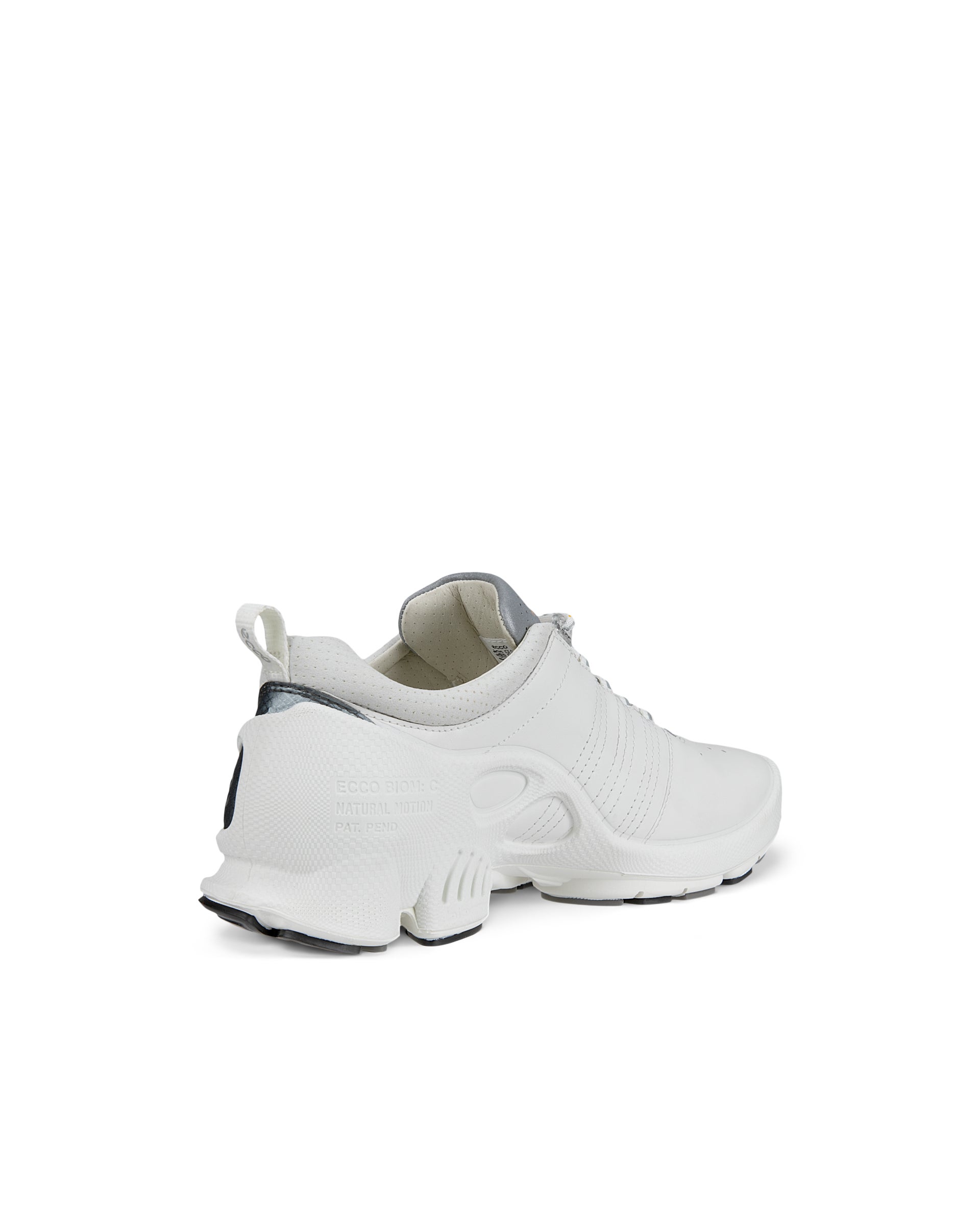 ECCO® Biom C Low baskets de plein air en cuir pour femme - Blanc - Back