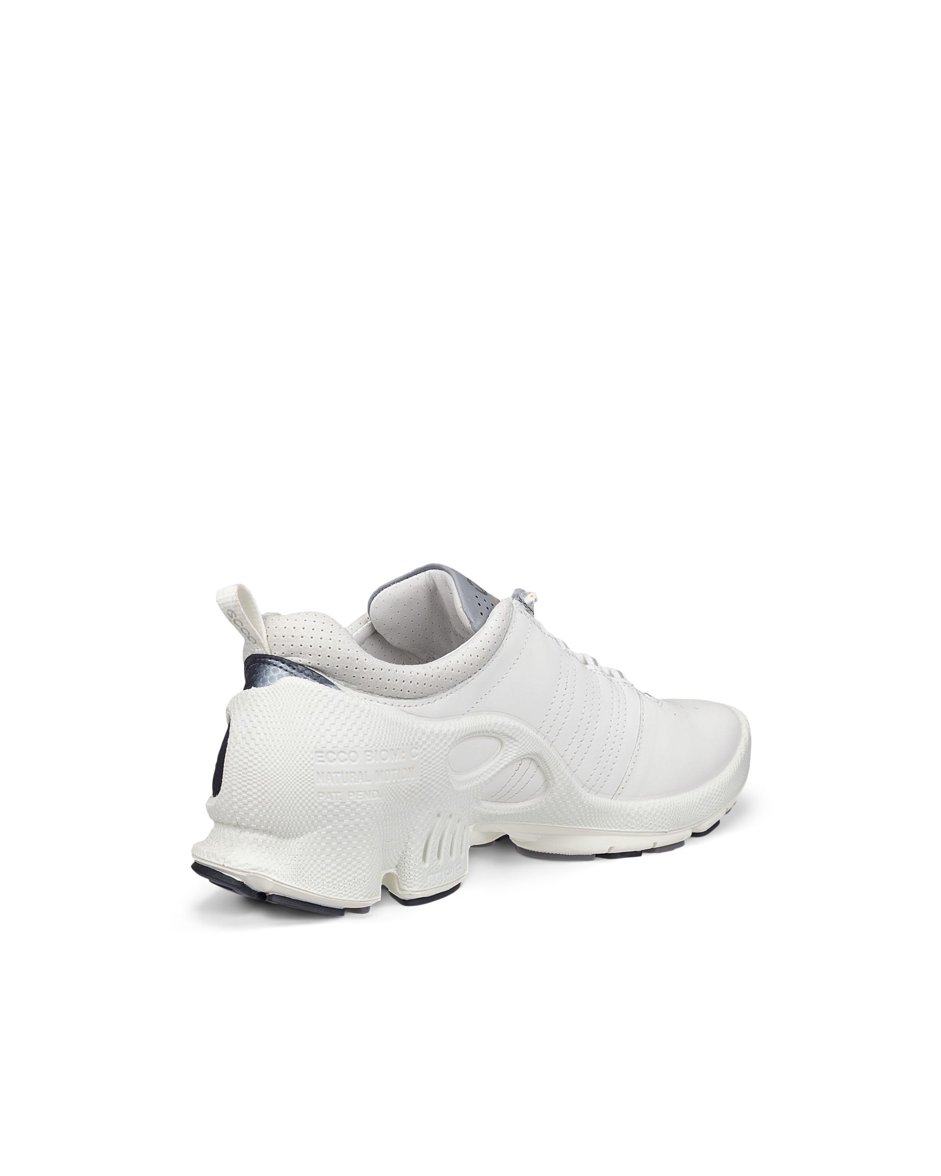 Women's ECCO® Biom C Leather Trainer - White - Outside