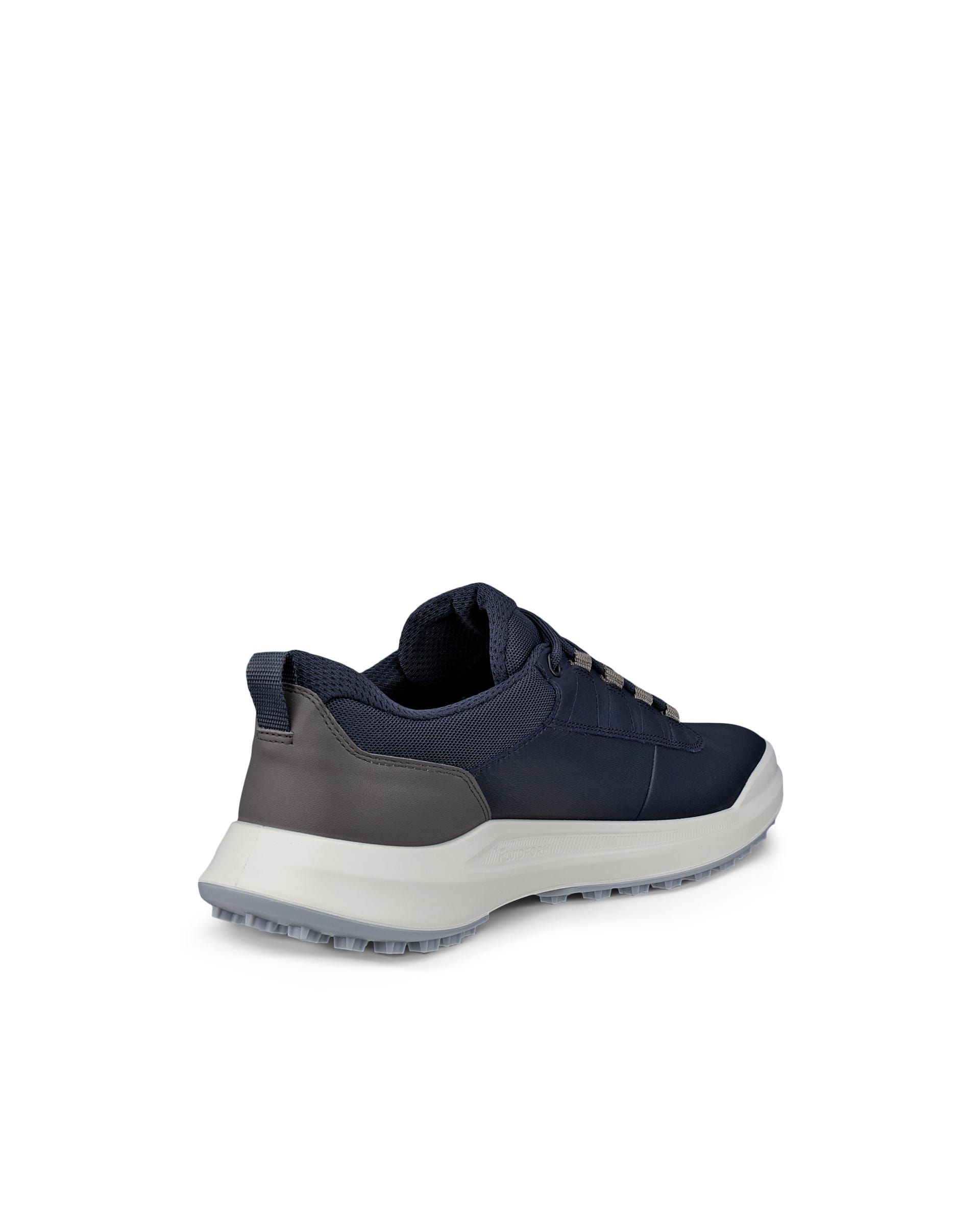 Men's ECCO® GOLF CORE Leather Waterproof Golf Shoe - Blue - Outside
