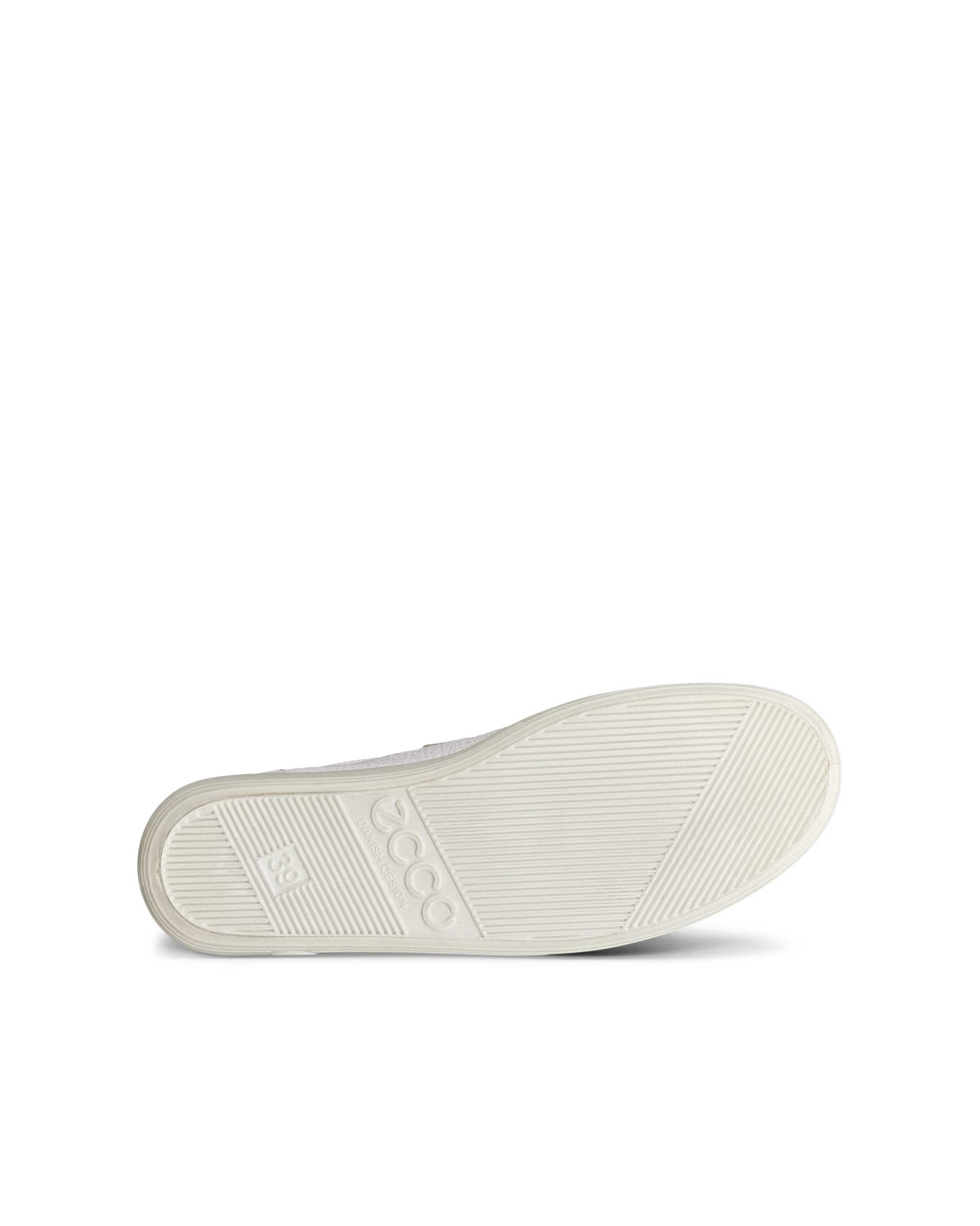 ECCO® Soft 2.0 Dames leren wandelschoen - Wit - Sole