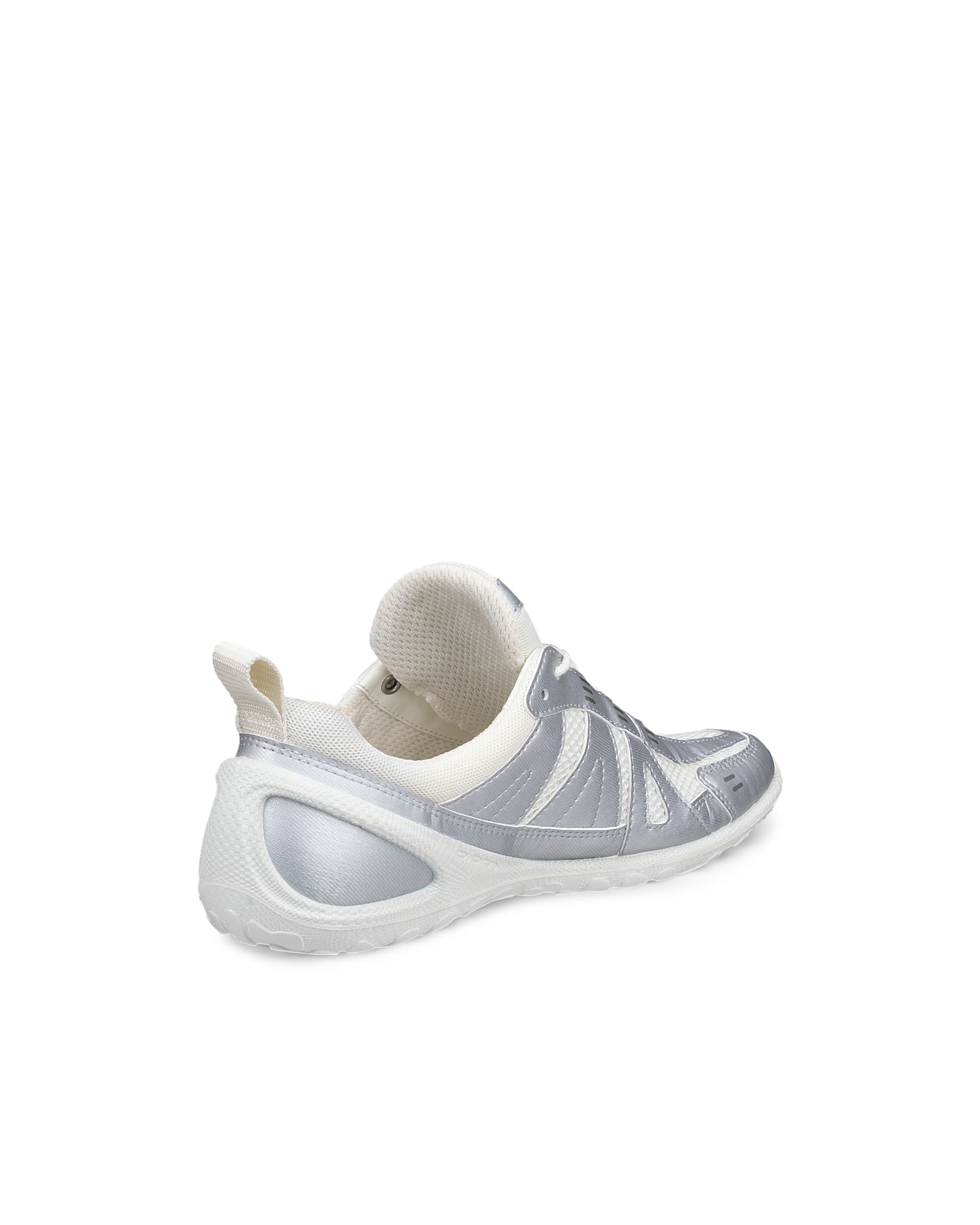 Women's ECCO® BIOM LITE Textile Outdoor Trainer - Silver - Back