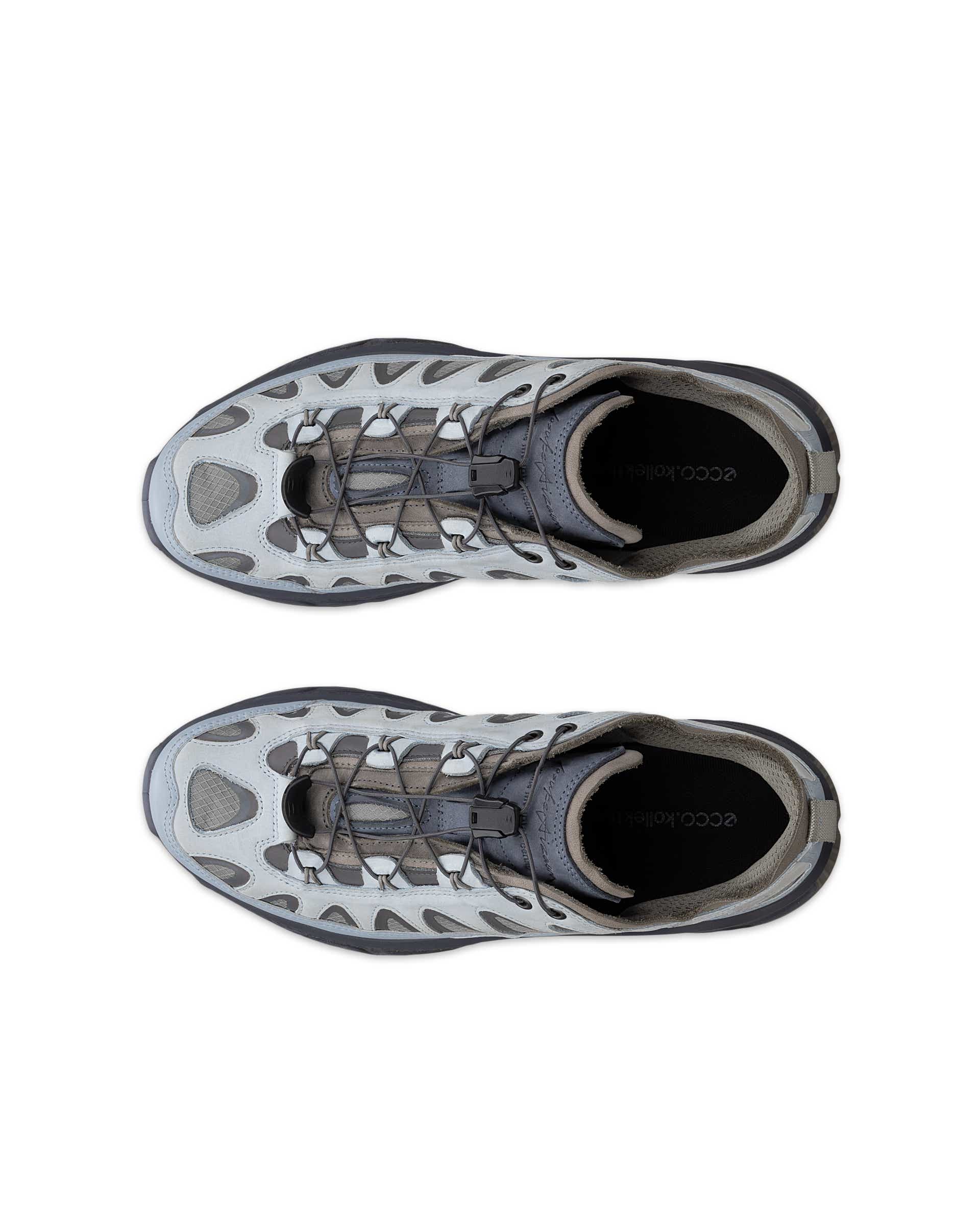 ECCO RECEPTOR XP WOMEN ウィメンズ レザーシューズ - ブルー - Top left pair