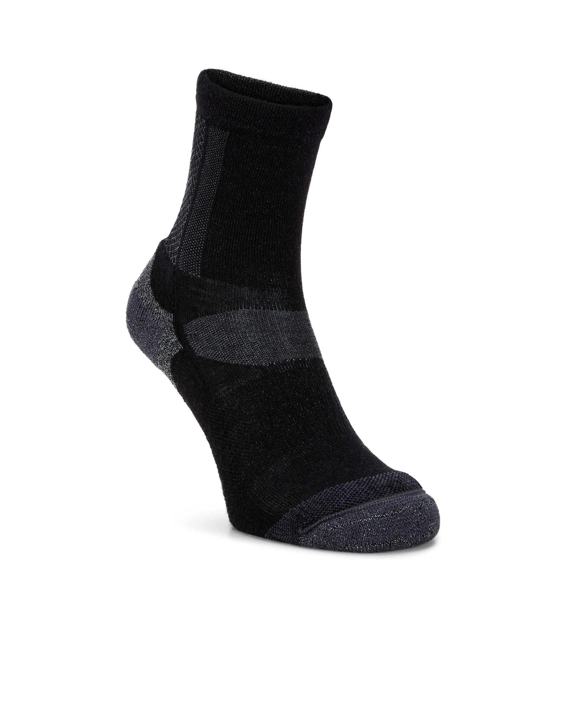 ECCO Outdoor Crew Sock - Black