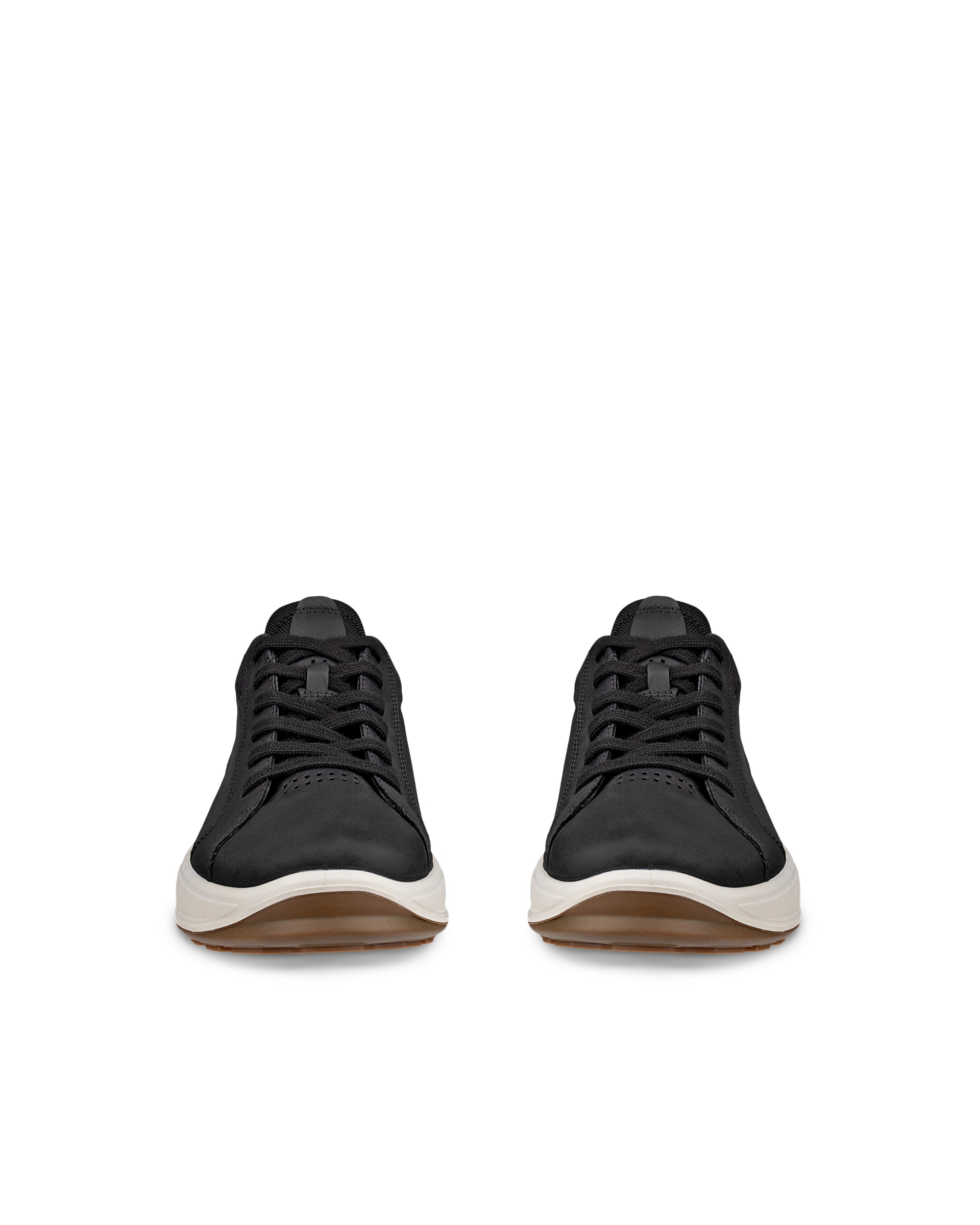 ECCO® Byway 2.0 muške tenisice od nubuka - Crna - Front pair