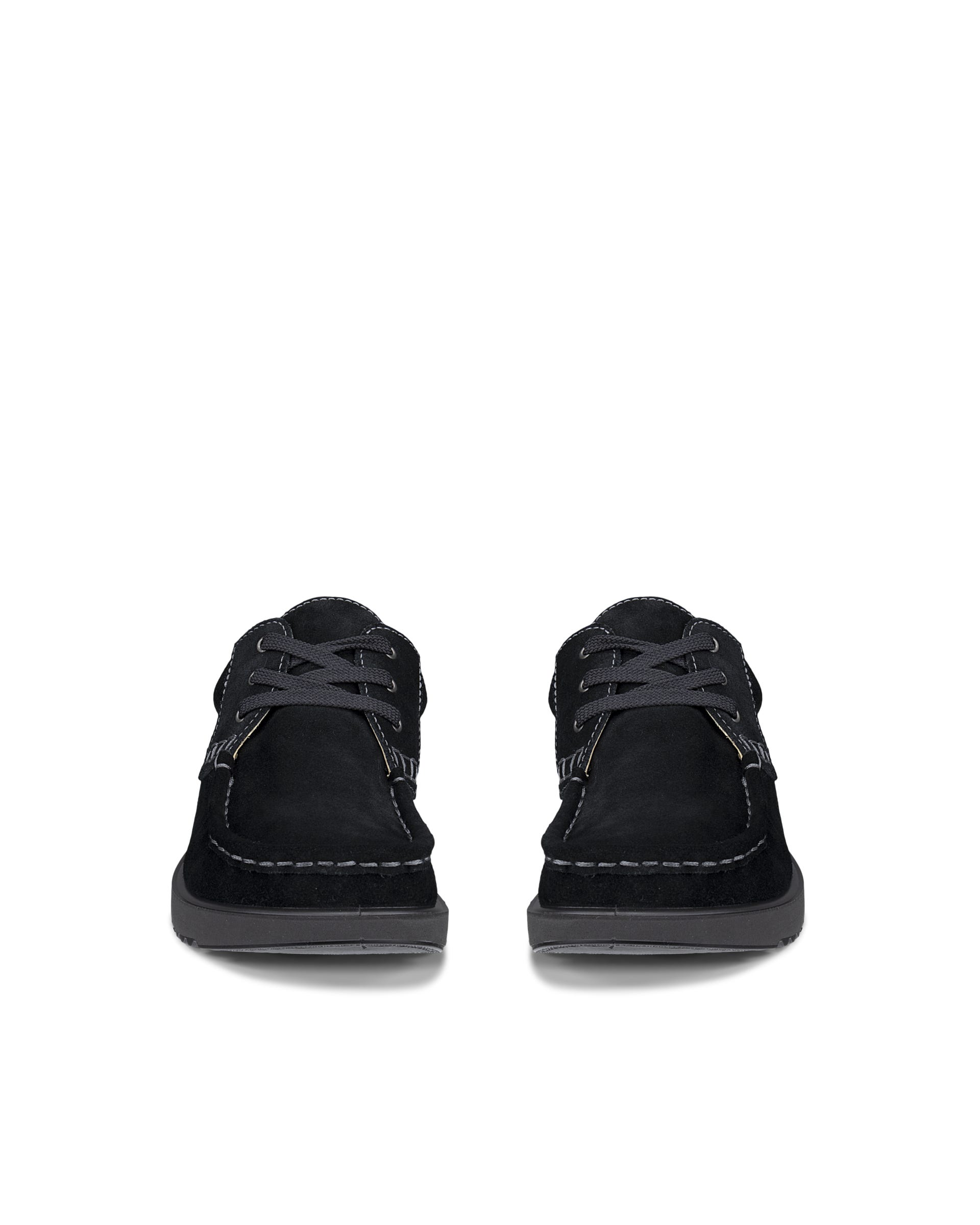 ECCO® JOKE õmblustega ninaosaga seemisest Moc-Toe jalats naistele - Must - Front pair