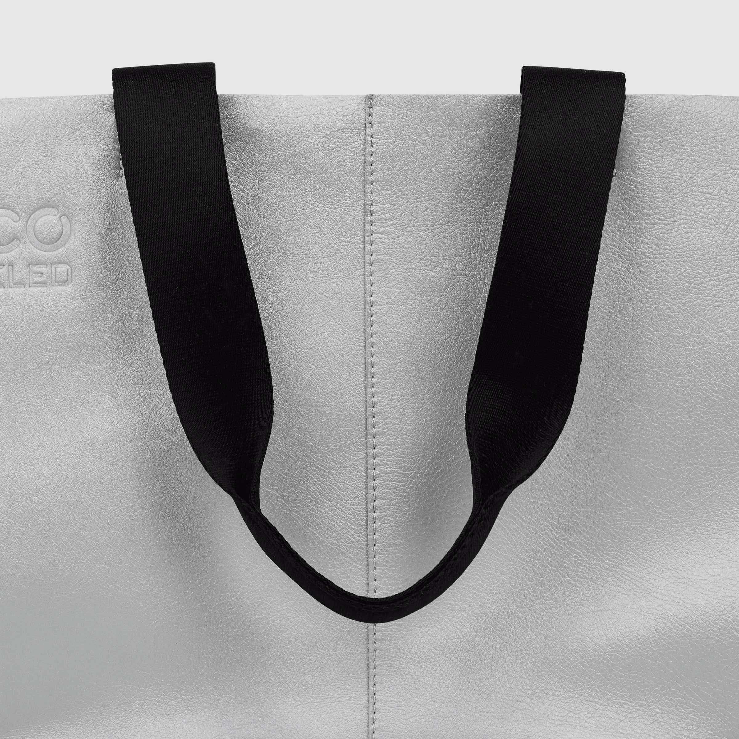 ECCO Upcycled 가죽 쇼퍼 백 - 멀티컬러 - Detail-2