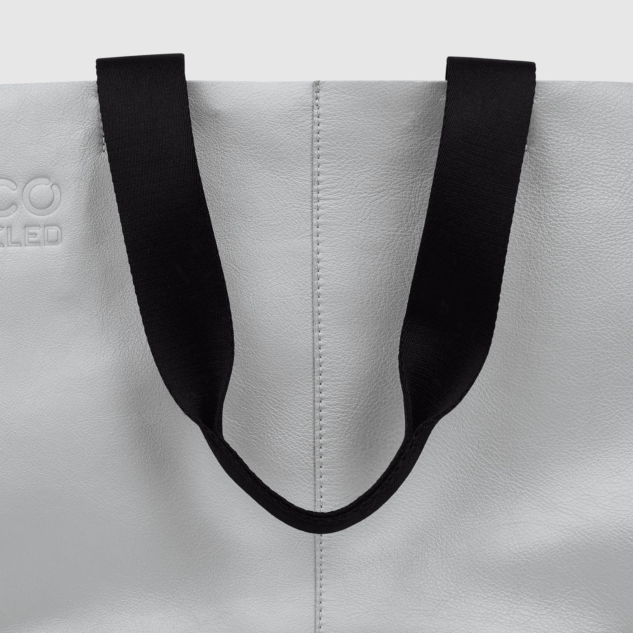 ECCO Upcycled 가죽 쇼퍼 백 - 멀티컬러 - Detail-2