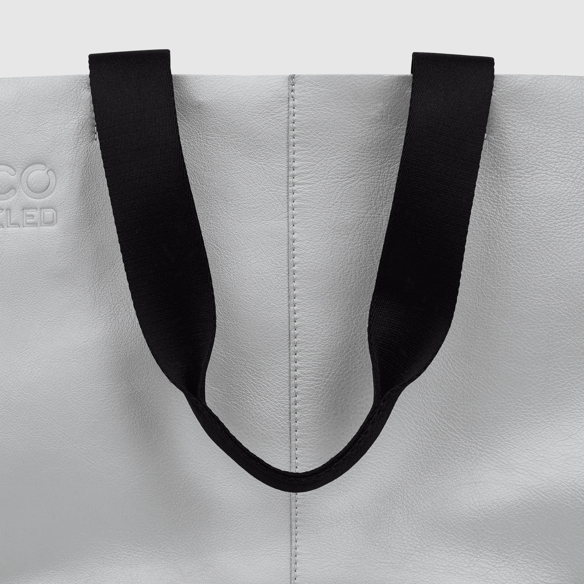 ECCO® Upcycled bőr shopper táska - Többszínű - Detail-2