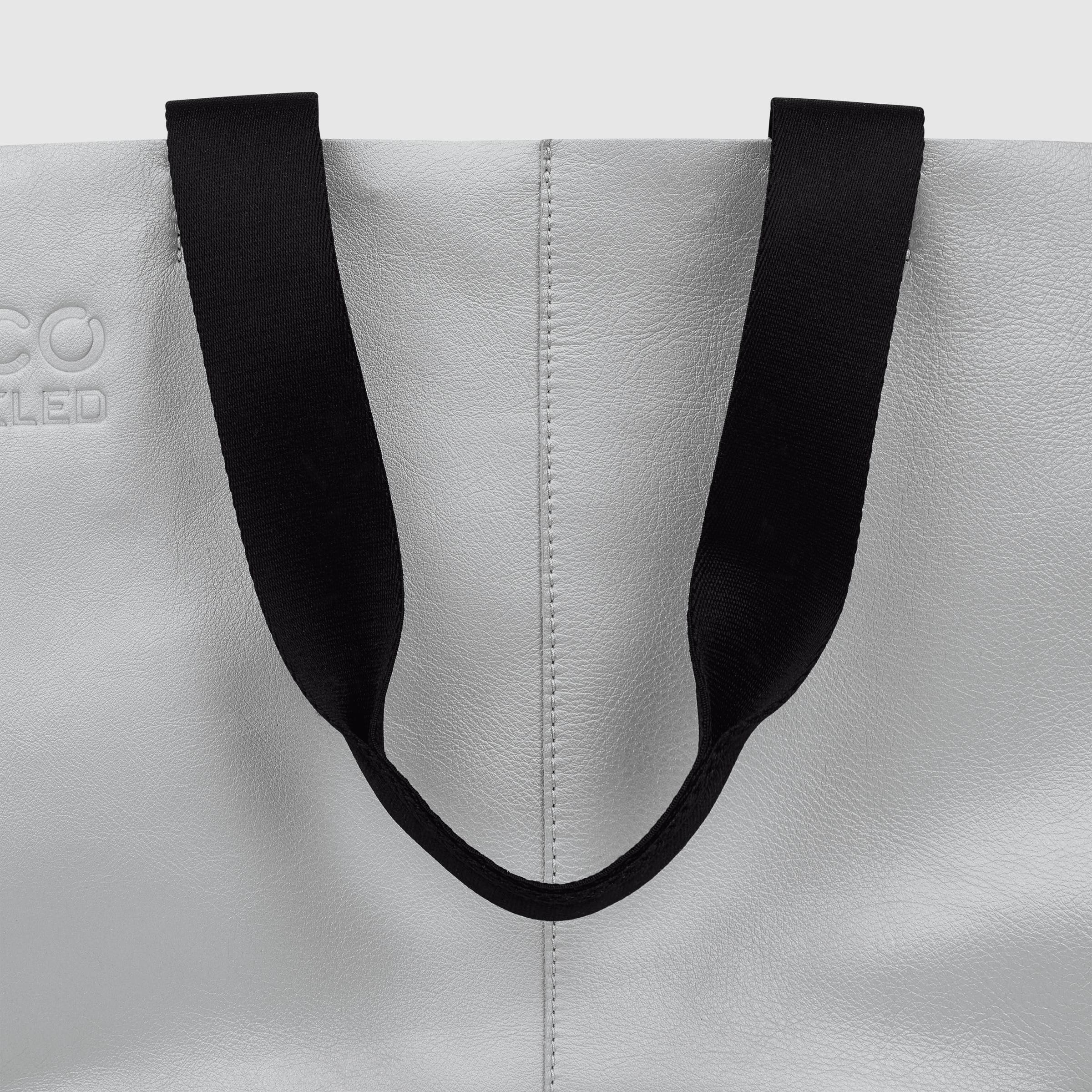 ECCO Upcycled 가죽 쇼퍼 백 - 멀티컬러 - Detail-2