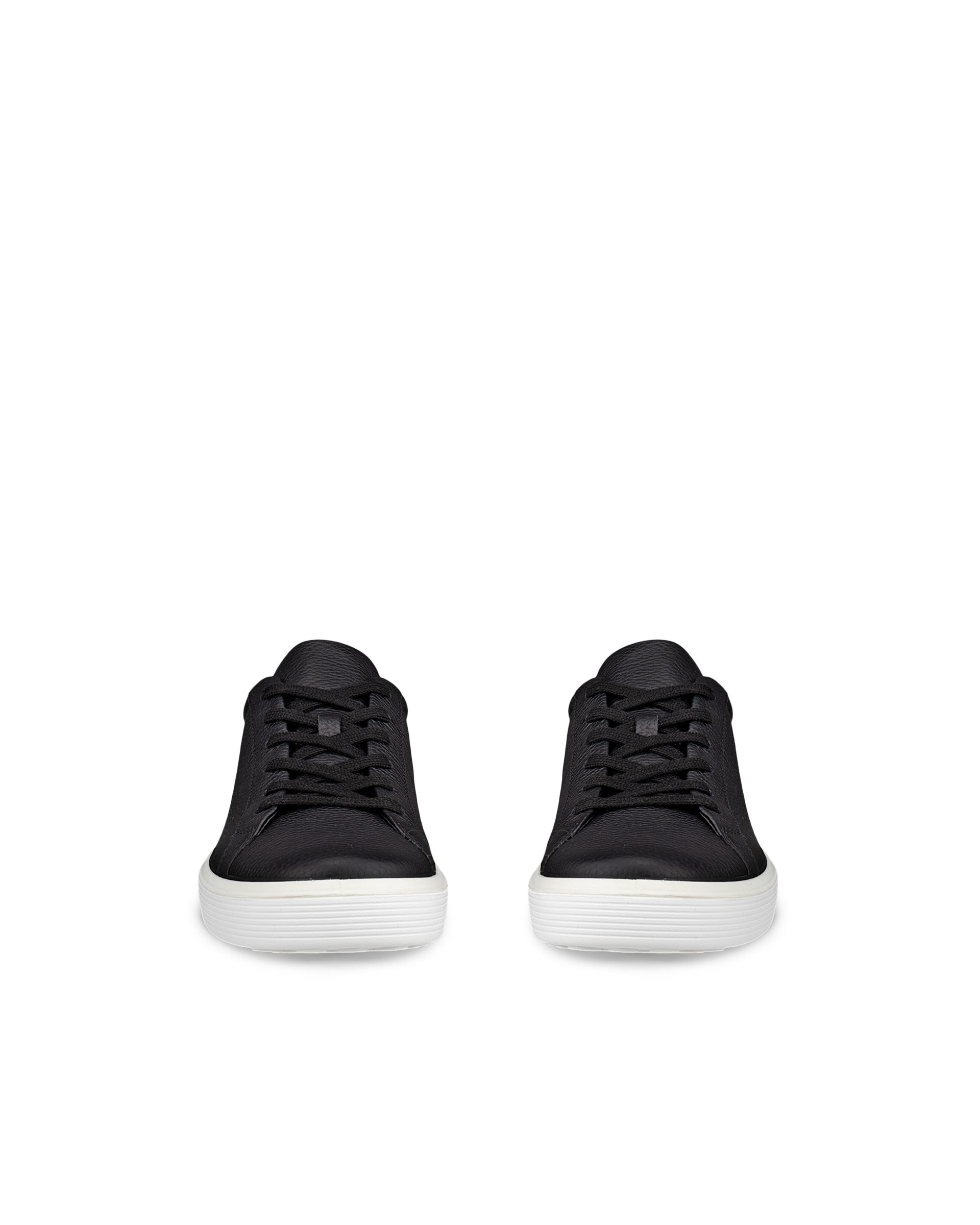 ECCO® Soft 60 Skinnsneaker herr - Svart - Front pair