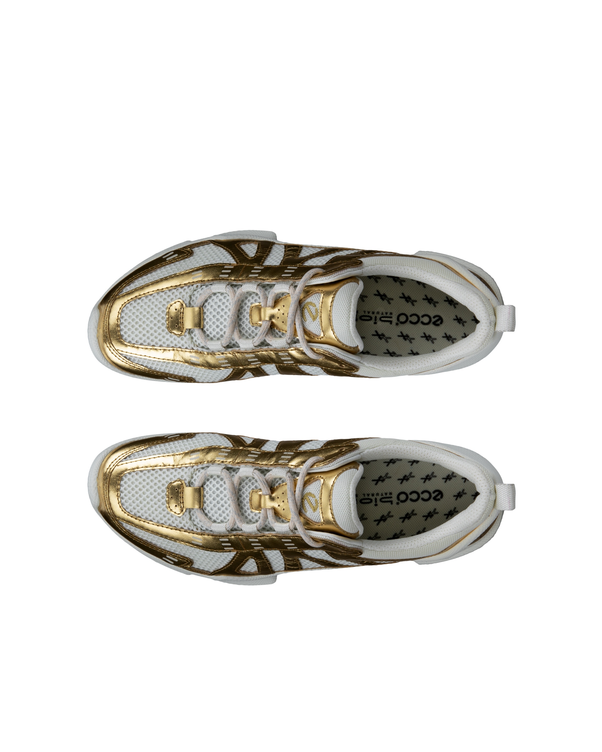ECCO® Biom C-Trail Damen Outdoor-Schuhe aus Leder  - Gelb - Top left pair