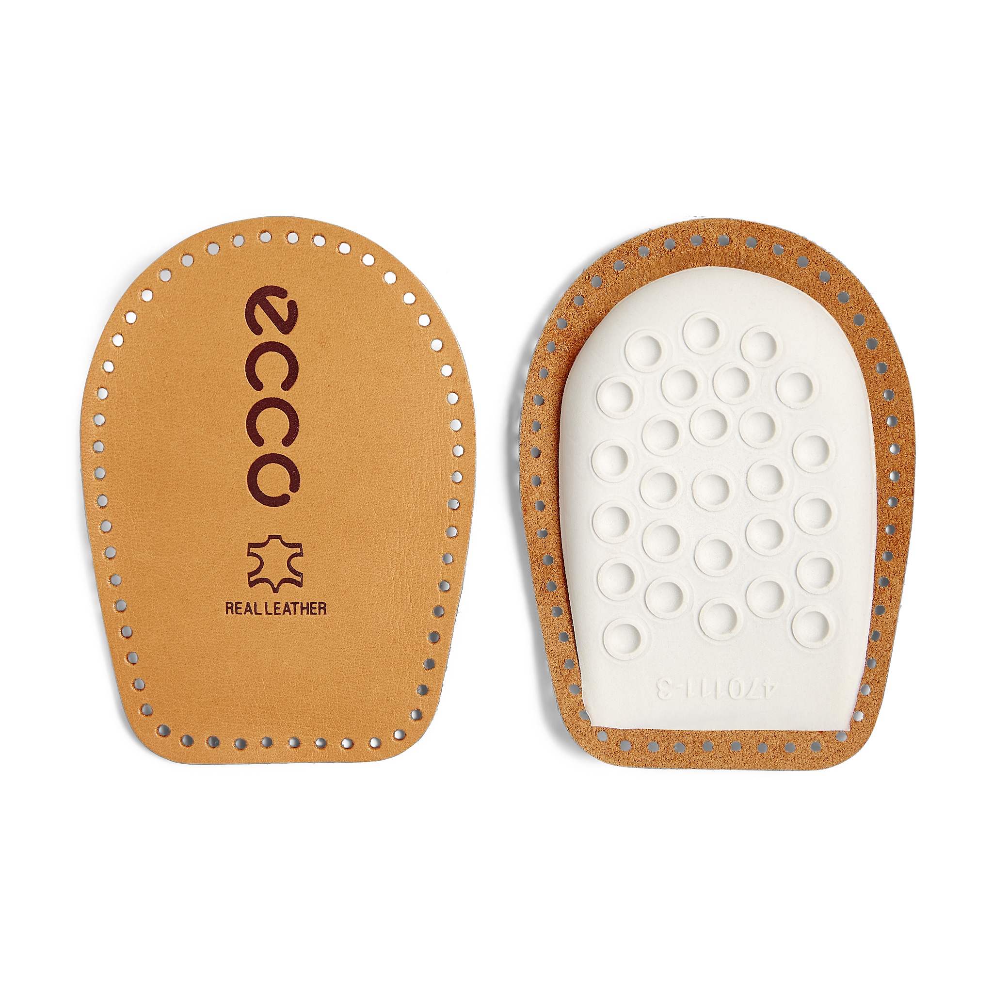 ECCO Support ユニセックス ヒールインソール - ブラウン - Detail-1