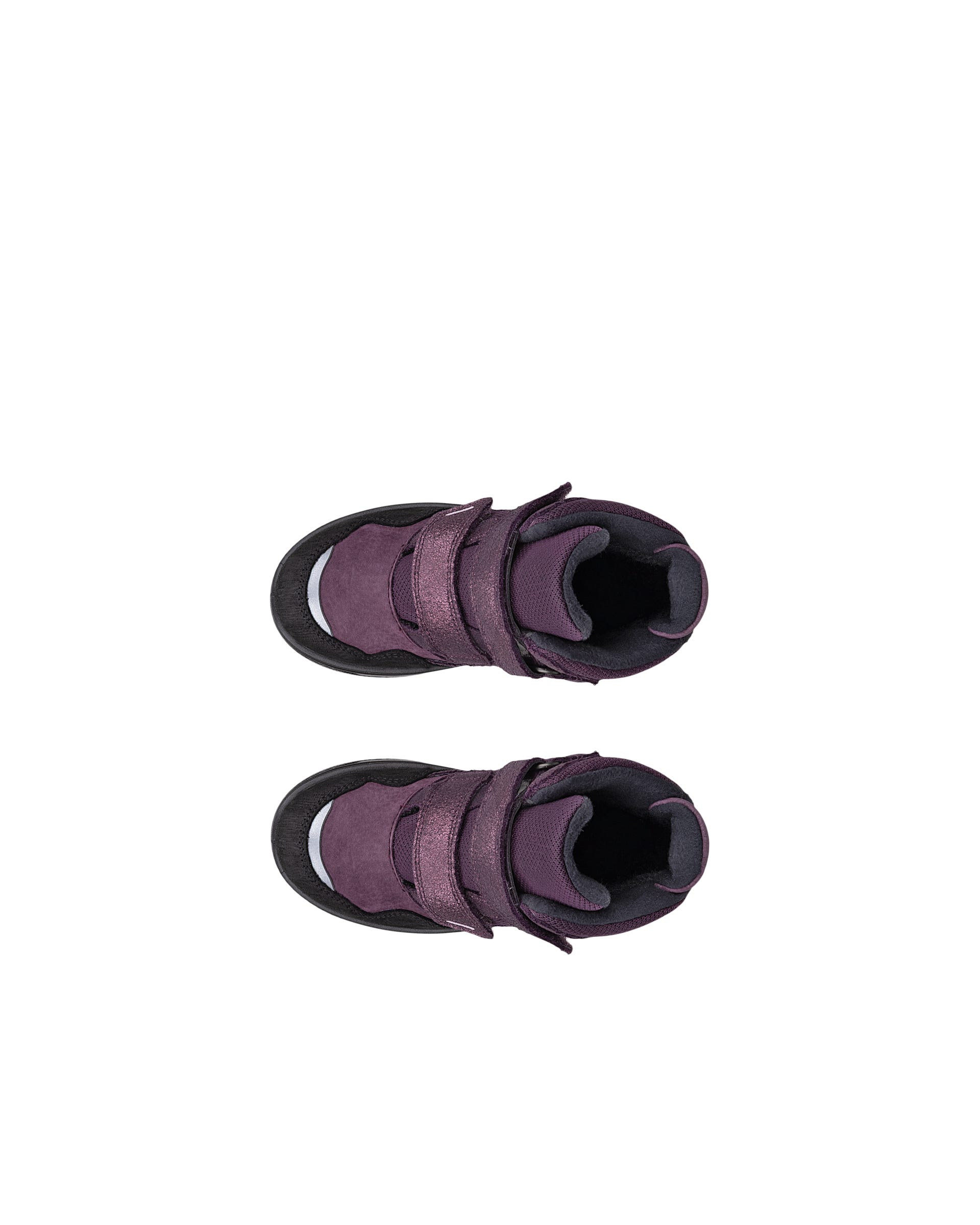 ECCO® URBAN SNOWBOARDER vnterstøvler i vandtæt i læder til børn - Lilla - Outside