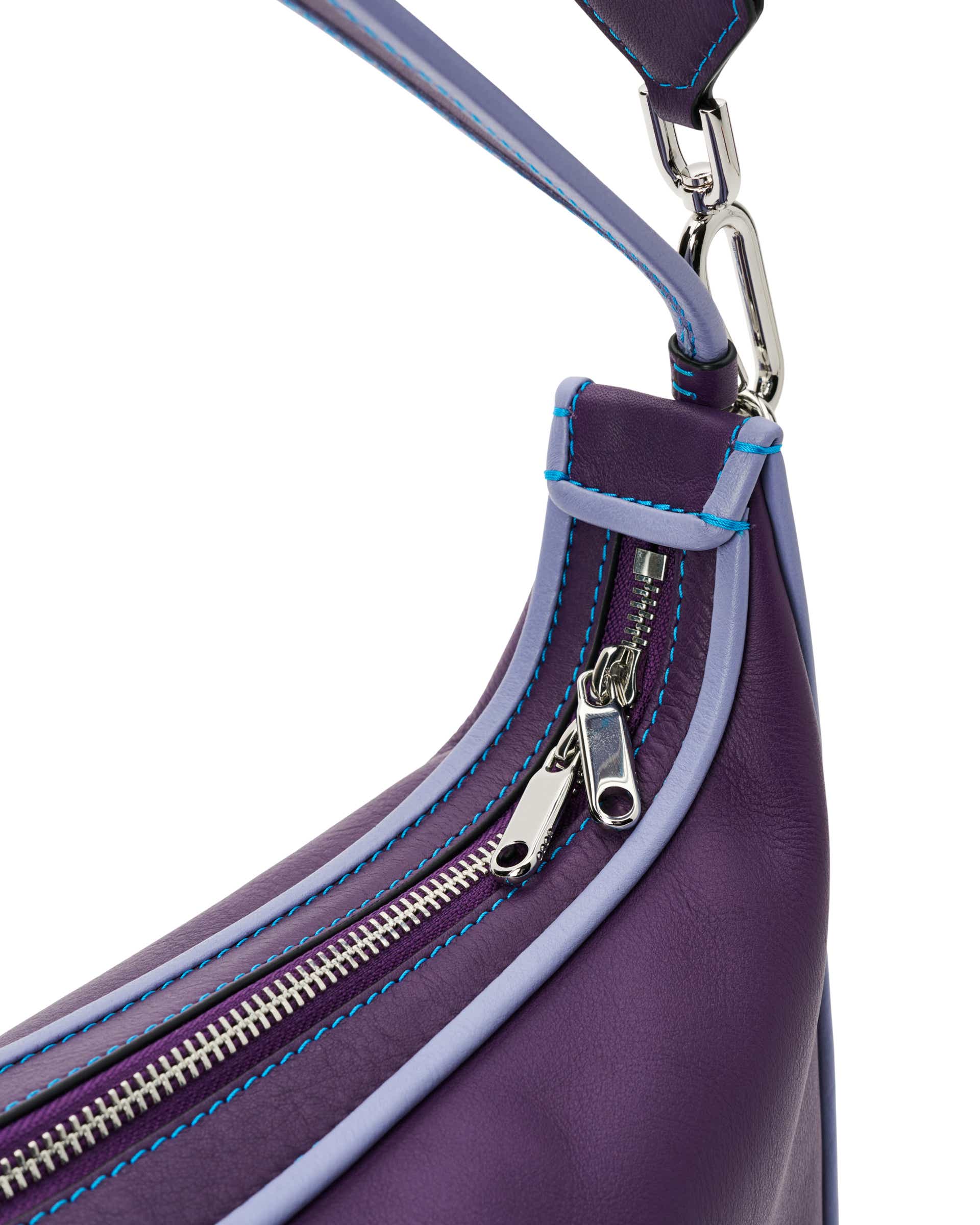 ECCO Hobo S レザーホーボーバッグ - パープル - Detail-1