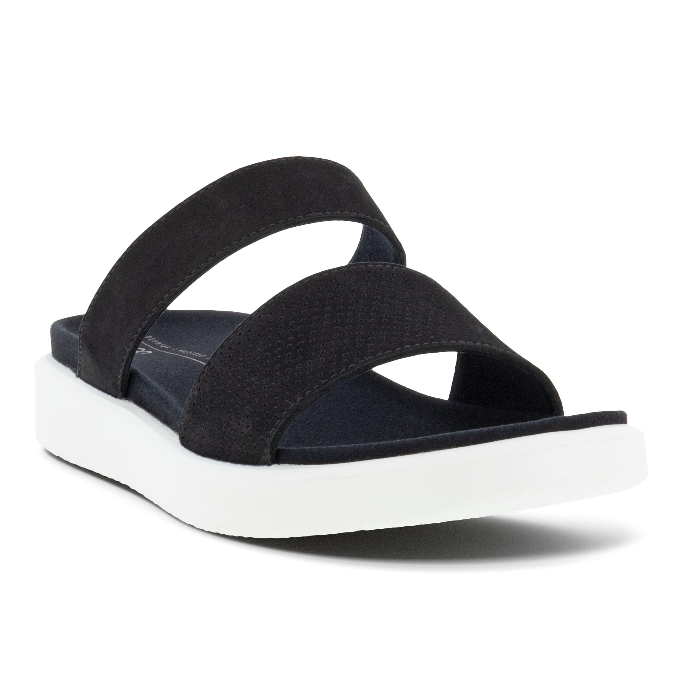 ECCO Yuma Slide Sandal - Black - Main