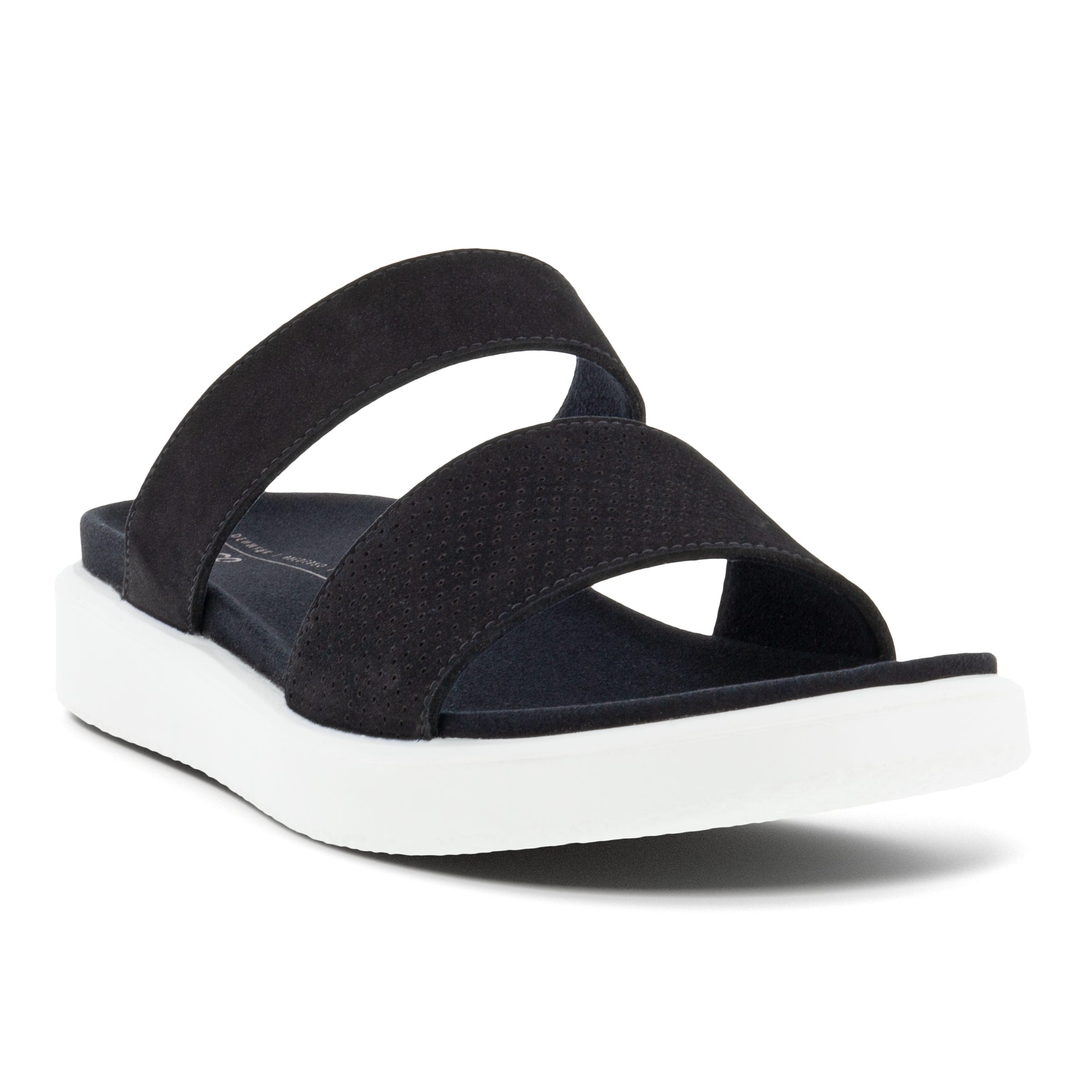ECCO Yuma Slide Sandal - Black - Main