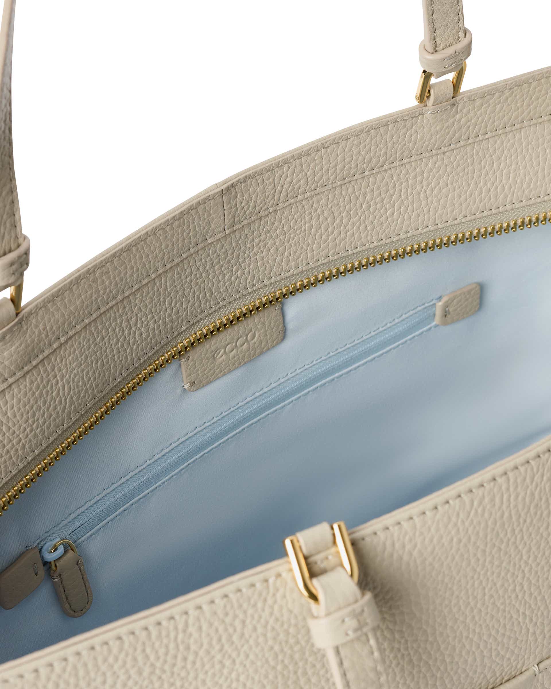 ECCO City Tote - Beige - Inside